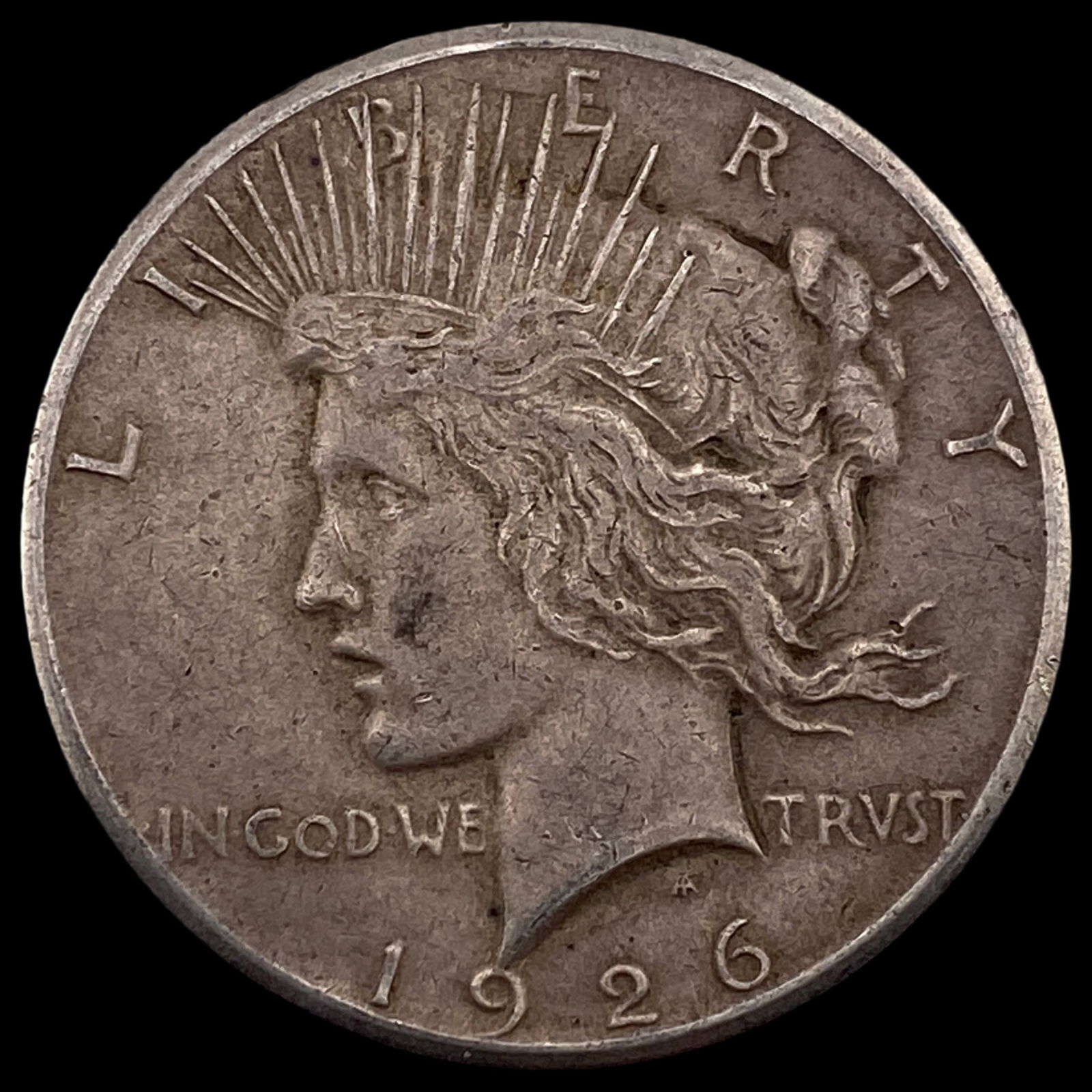 1926 Silver Peace Dollar NEARLY UNCIRCULATED: 1926 Silver Peace Dollar NEARLY UNCIRCULATED