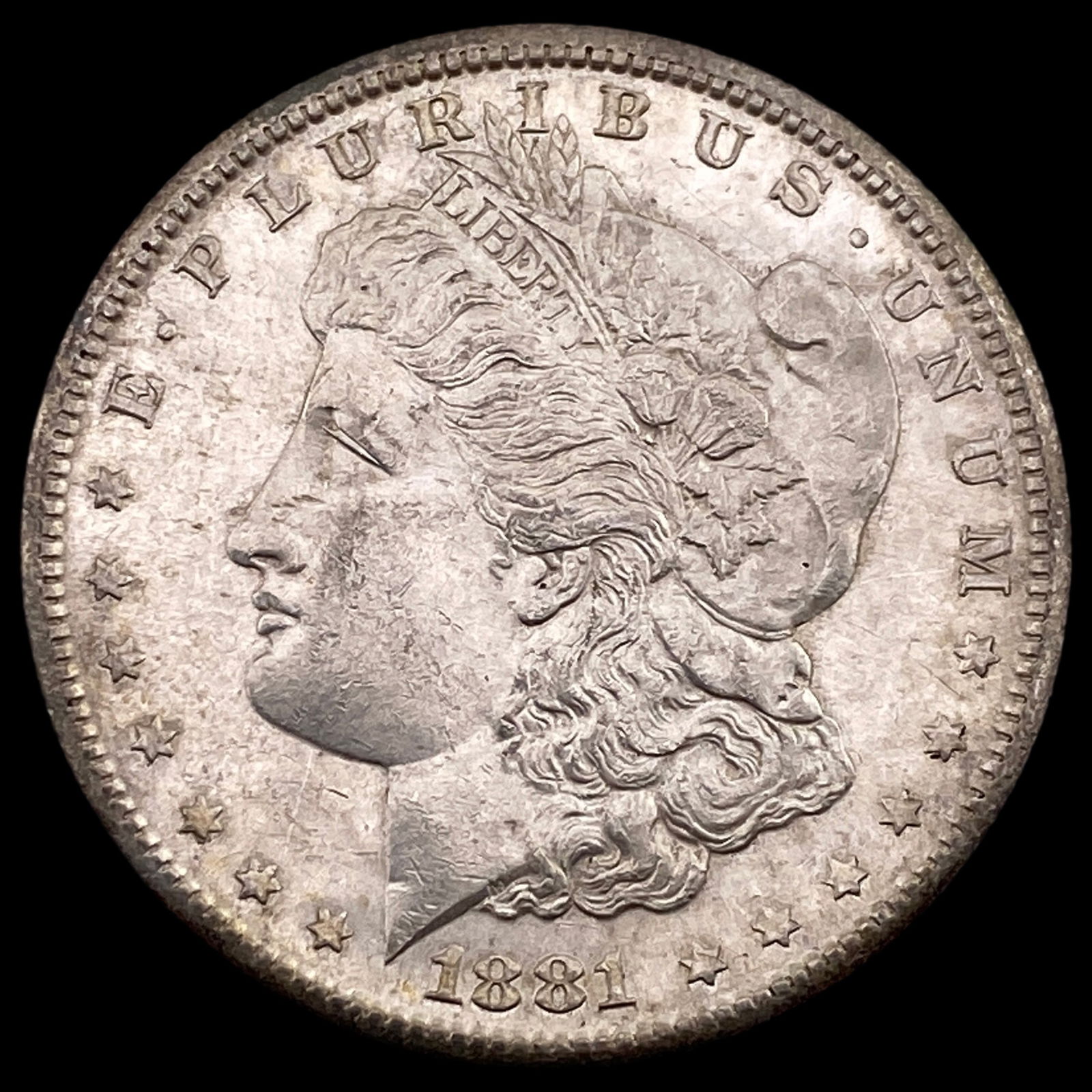 1881-S Silver Morgan Dollar UNCIRCULATED: 1881-S Silver Morgan Dollar UNCIRCULATED