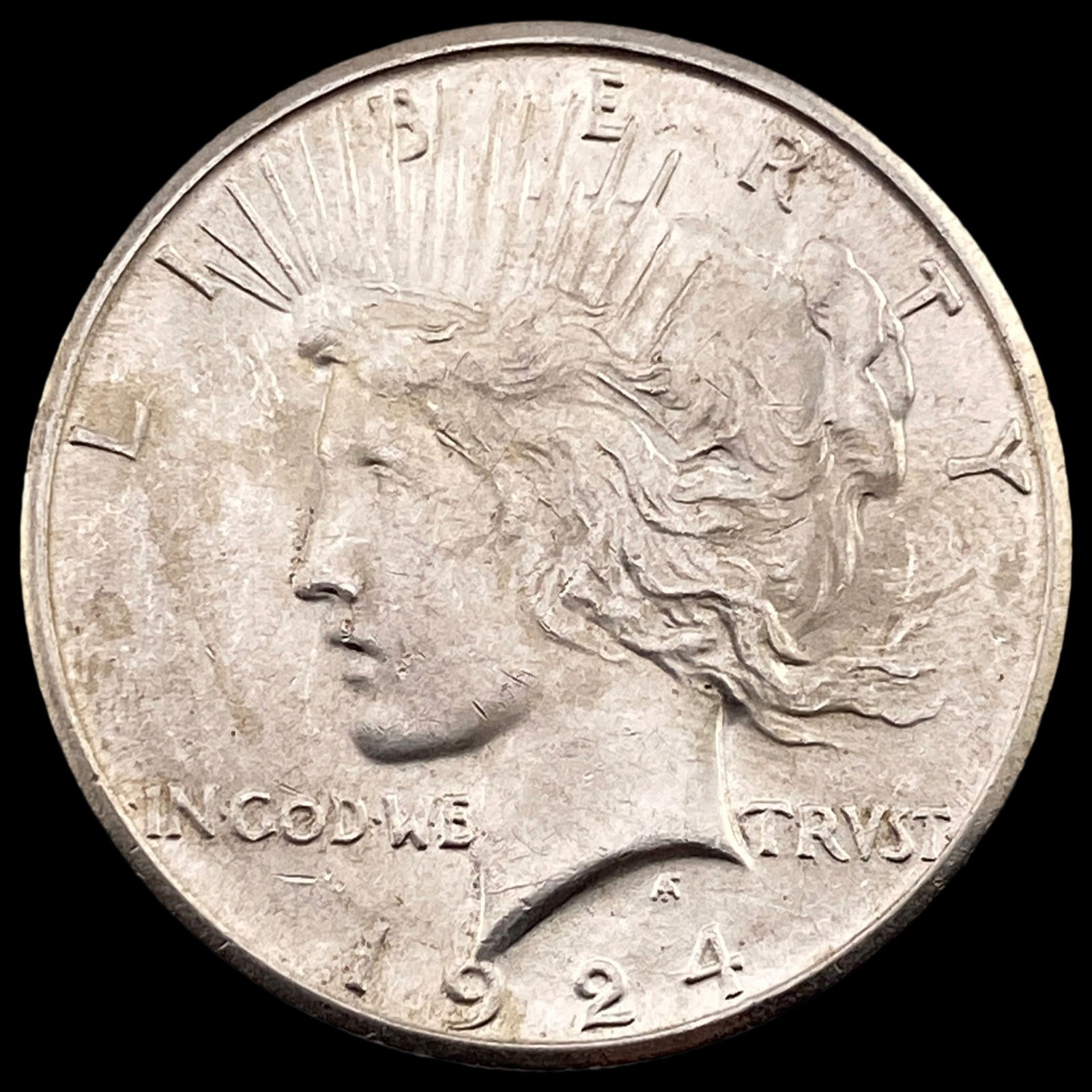 1924-S Peace Silver Dollar UNCIRCULATED: 1924-S Peace Silver Dollar UNCIRCULATED