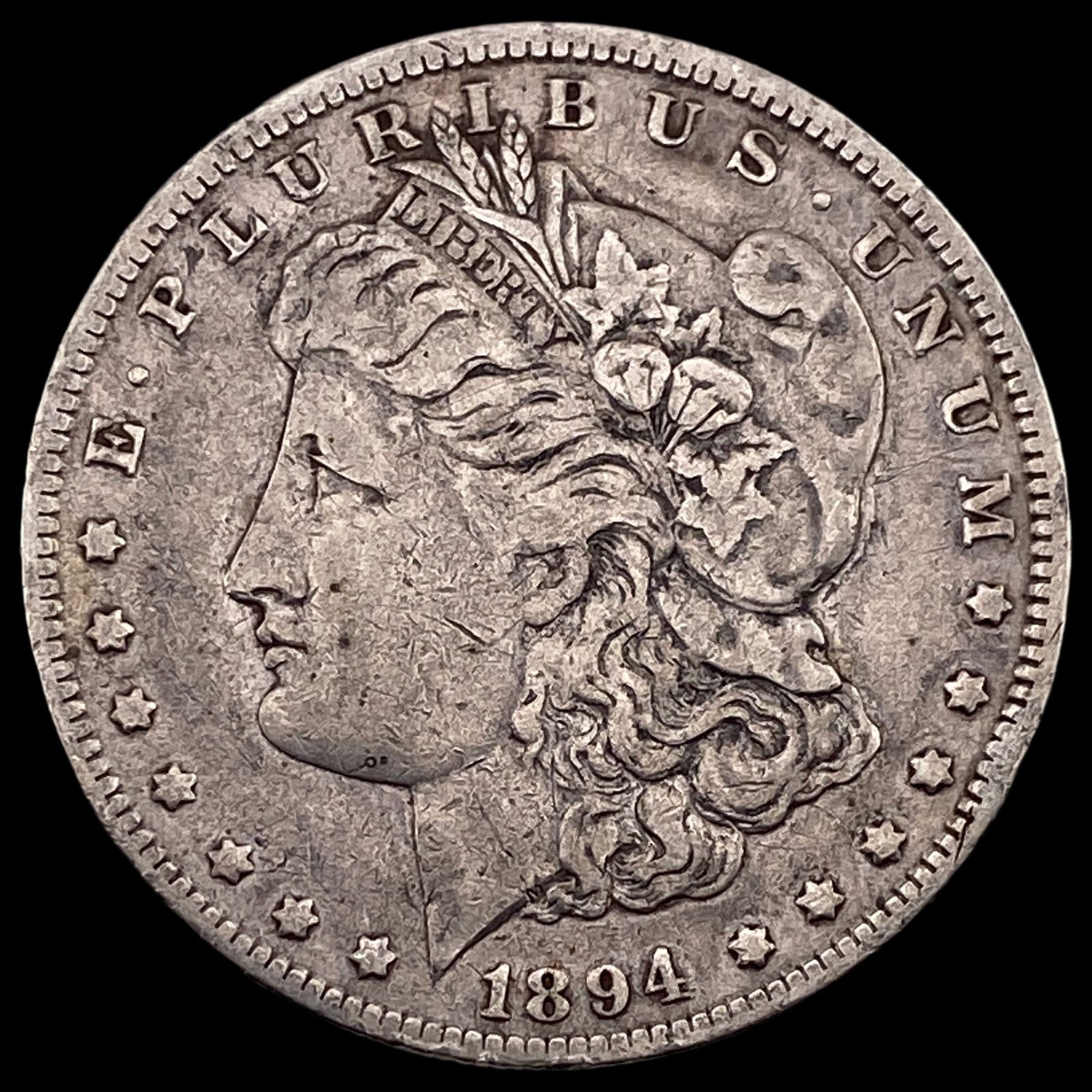 1894-O Silver Morgan Dollar LIGHTLY CIRCULATED: 1894-O Silver Morgan Dollar LIGHTLY CIRCULATED