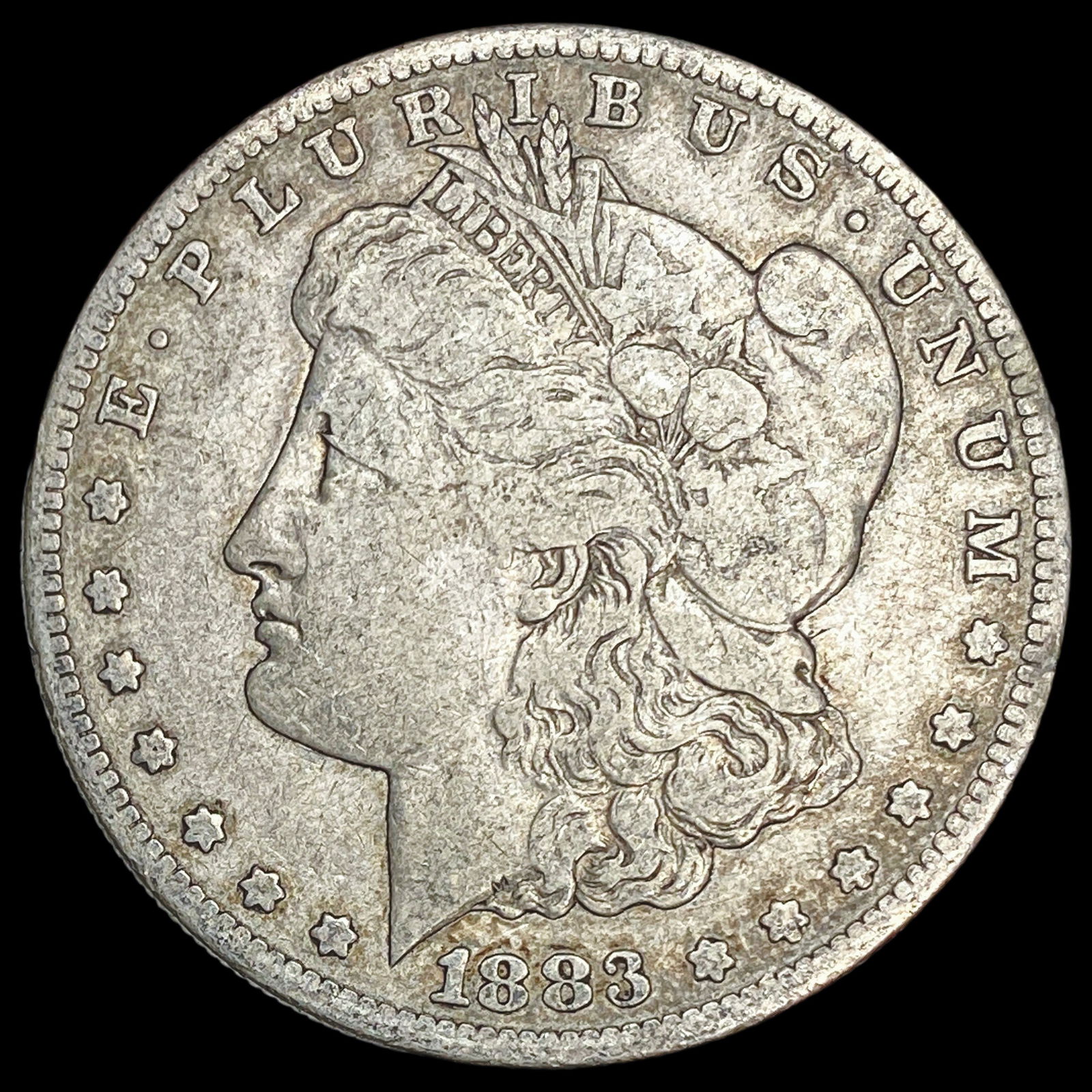 1883-S Silver Morgan Dollar LIGHTLY CIRCULATED: 1883-S Silver Morgan Dollar LIGHTLY CIRCULATED