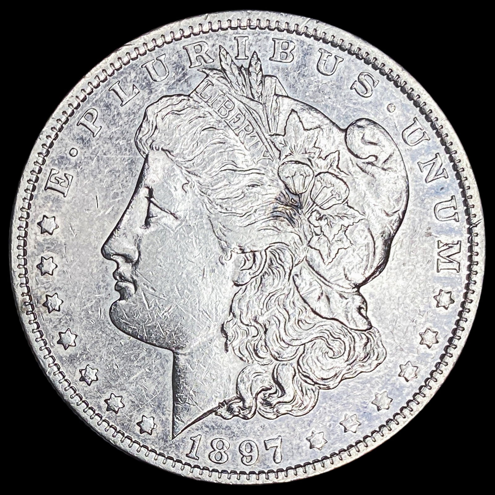 1897-O Silver Morgan Dollar CLOSELY UNCIRCULATED: 1897-O Silver Morgan Dollar CLOSELY UNCIRCULATED
