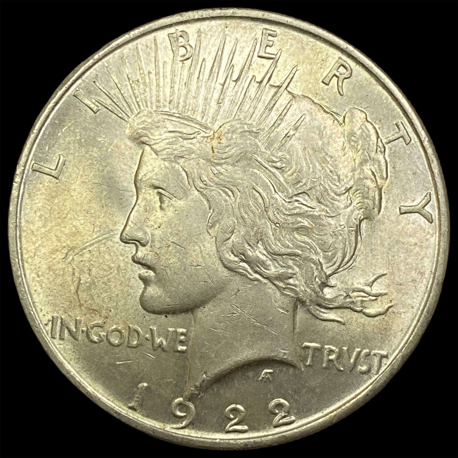 1922 Silver Peace Dollar UNCIRCULATED: 1922 Silver Peace Dollar UNCIRCULATED