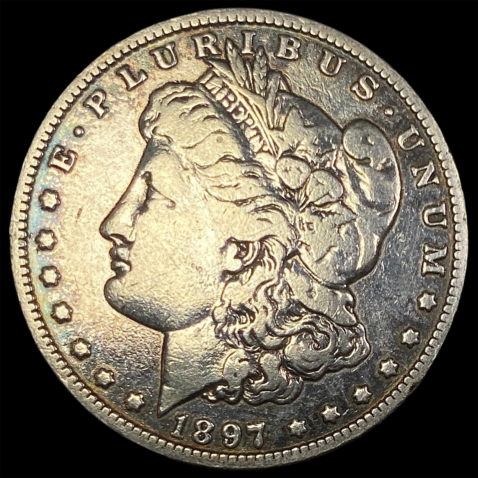 1897-O Silver Morgan Dollar LIGHTLY CIRCULATED: 1897-O Silver Morgan Dollar LIGHTLY CIRCULATED