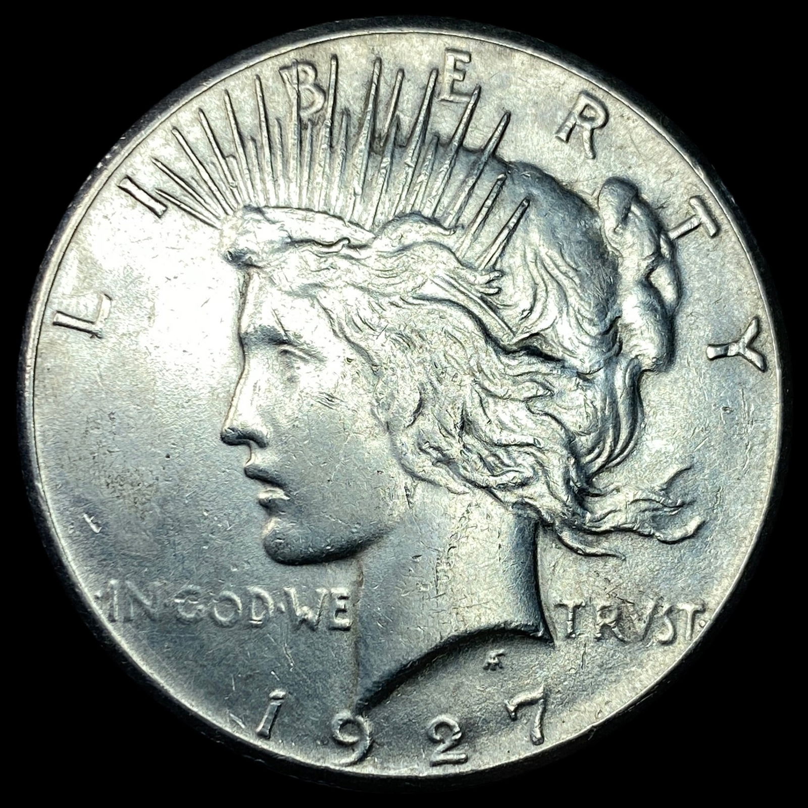 1927 Silver Peace Dollar CLOSELY UNCIRCULATED: 1927 Silver Peace Dollar CLOSELY UNCIRCULATED
