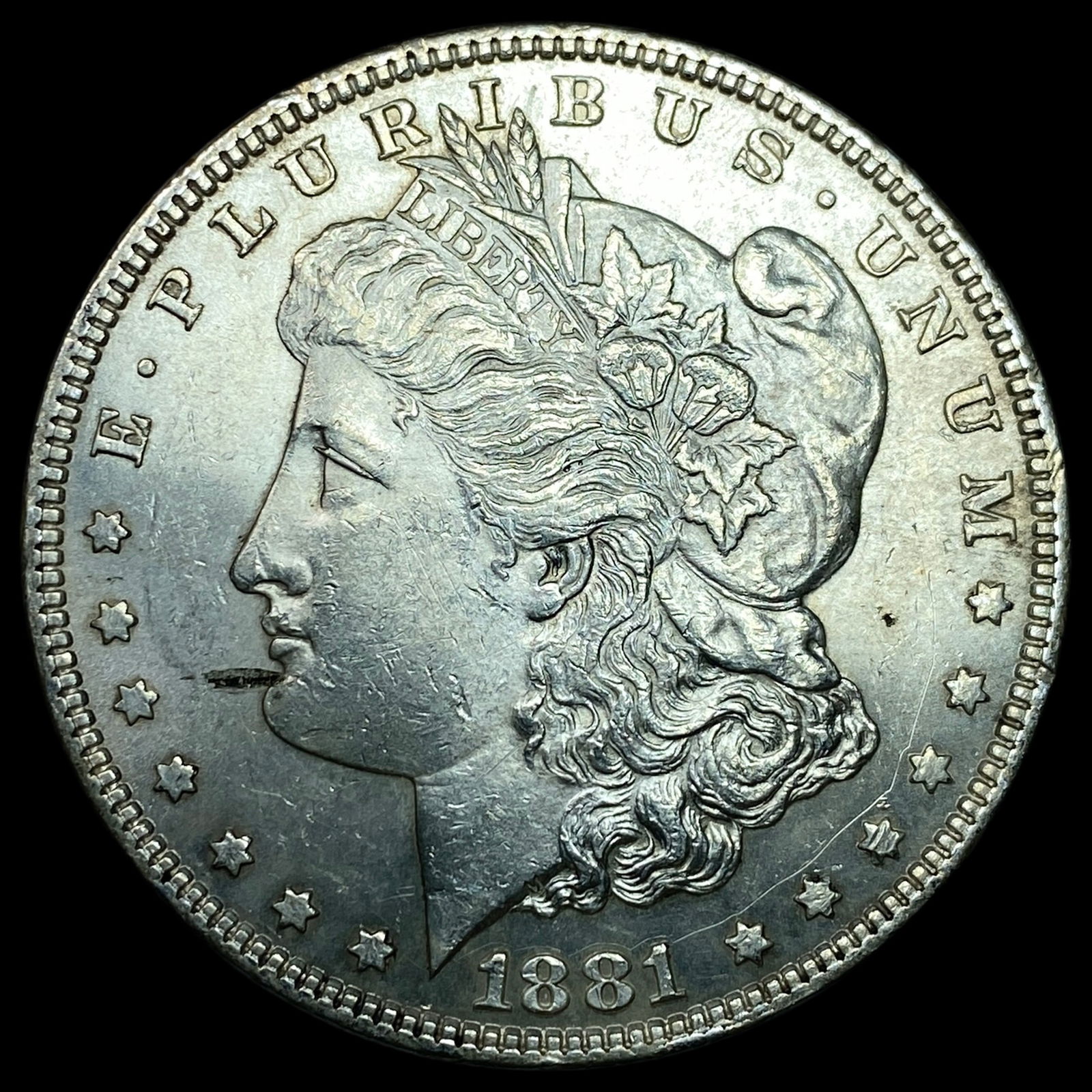 1881 Morgan Silver Dollar UNCIRCULATED: 1881 Morgan Silver Dollar UNCIRCULATED