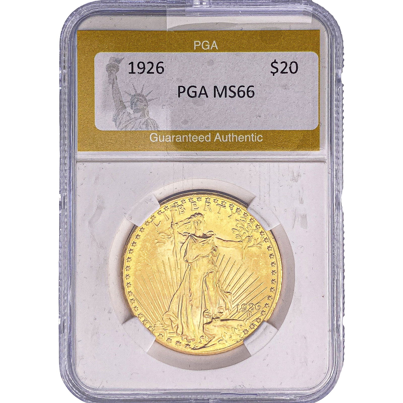 1926 $20 Gold Double Eagle PGA MS66 (1 of 2)