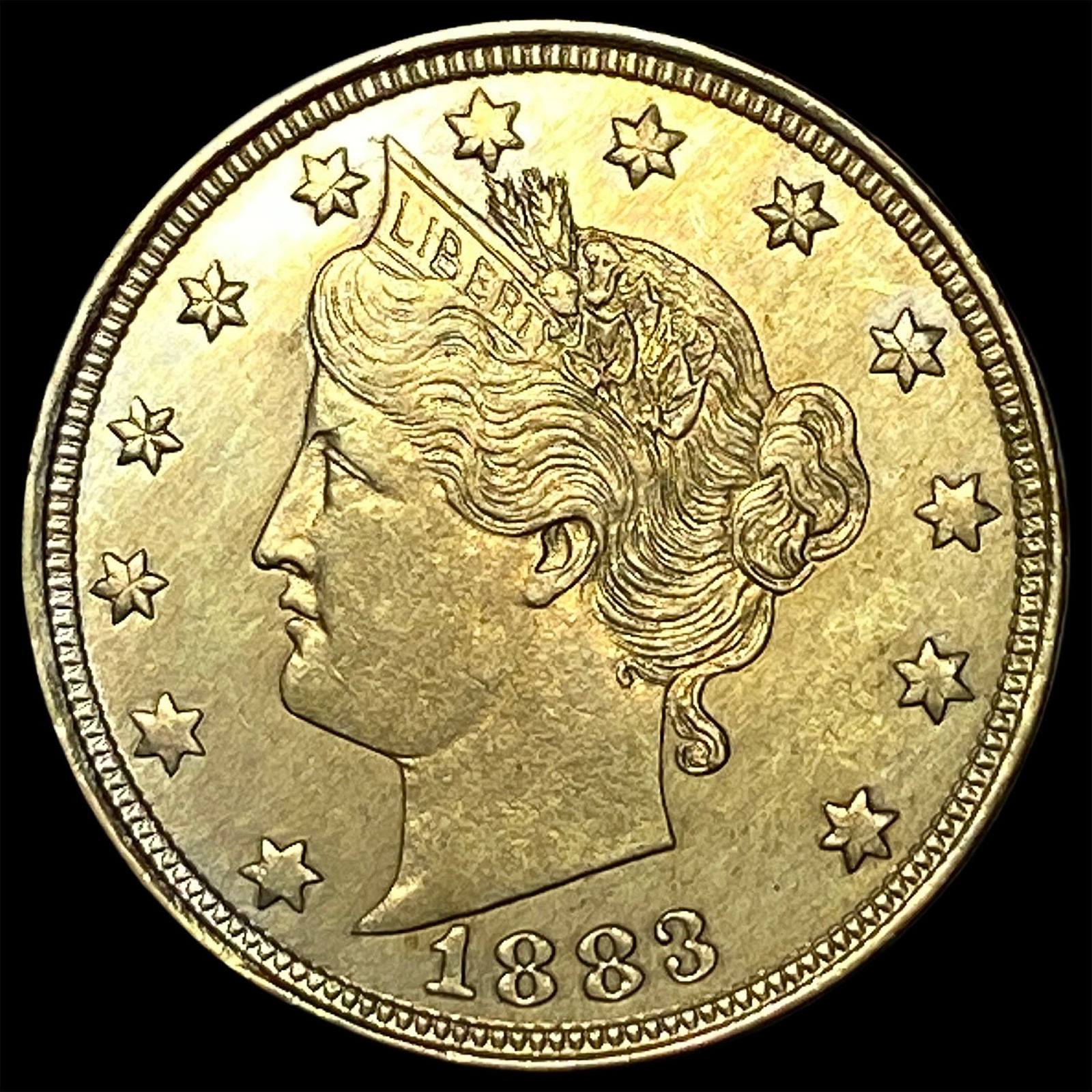 1883 Liberty Head "V" Nickel UNCIRCULATED (1 of 2)