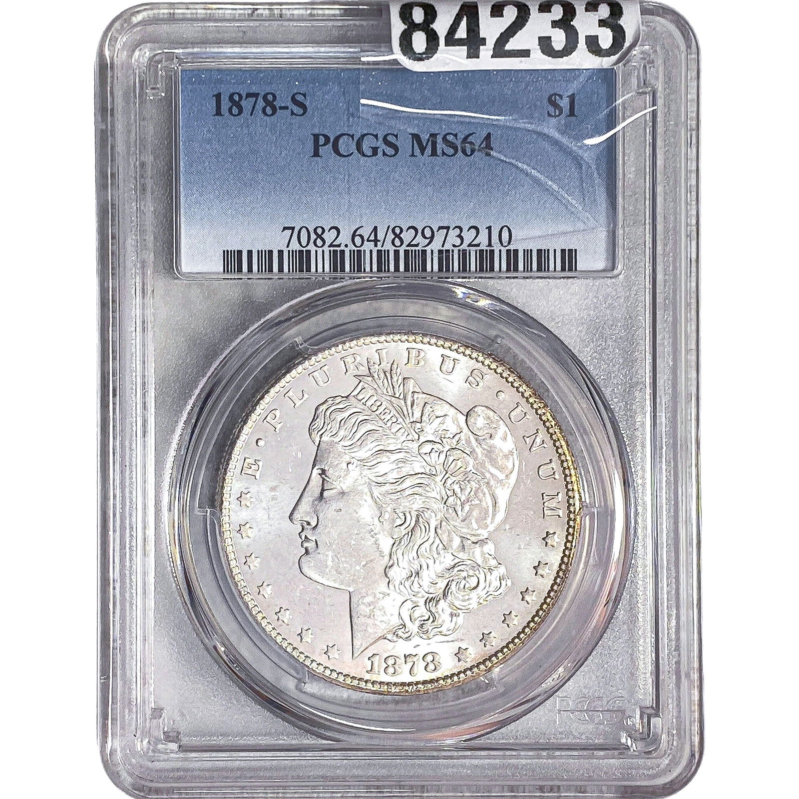 1878-S Morgan Silver Dollar PCGS MS64 (1 of 2)