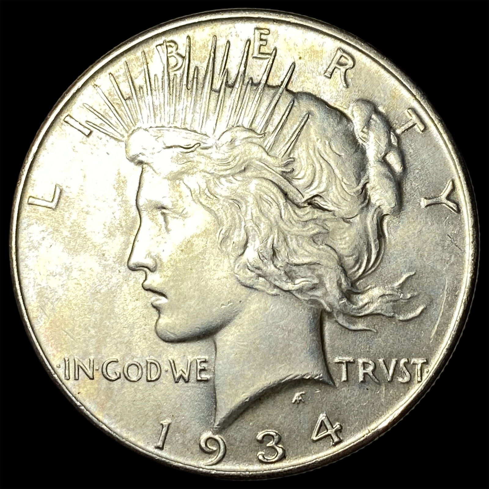 1934 Peace Silver Dollar CHOICE BU: 1934 Peace Silver Dollar CHOICE BU
