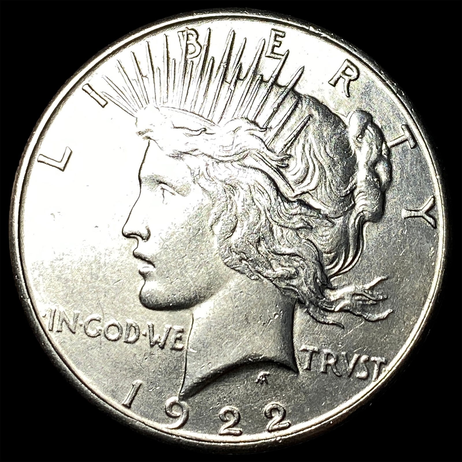 1922 Silver Peace Dollar UNCIRCULATED: 1922 Silver Peace Dollar UNCIRCULATED
