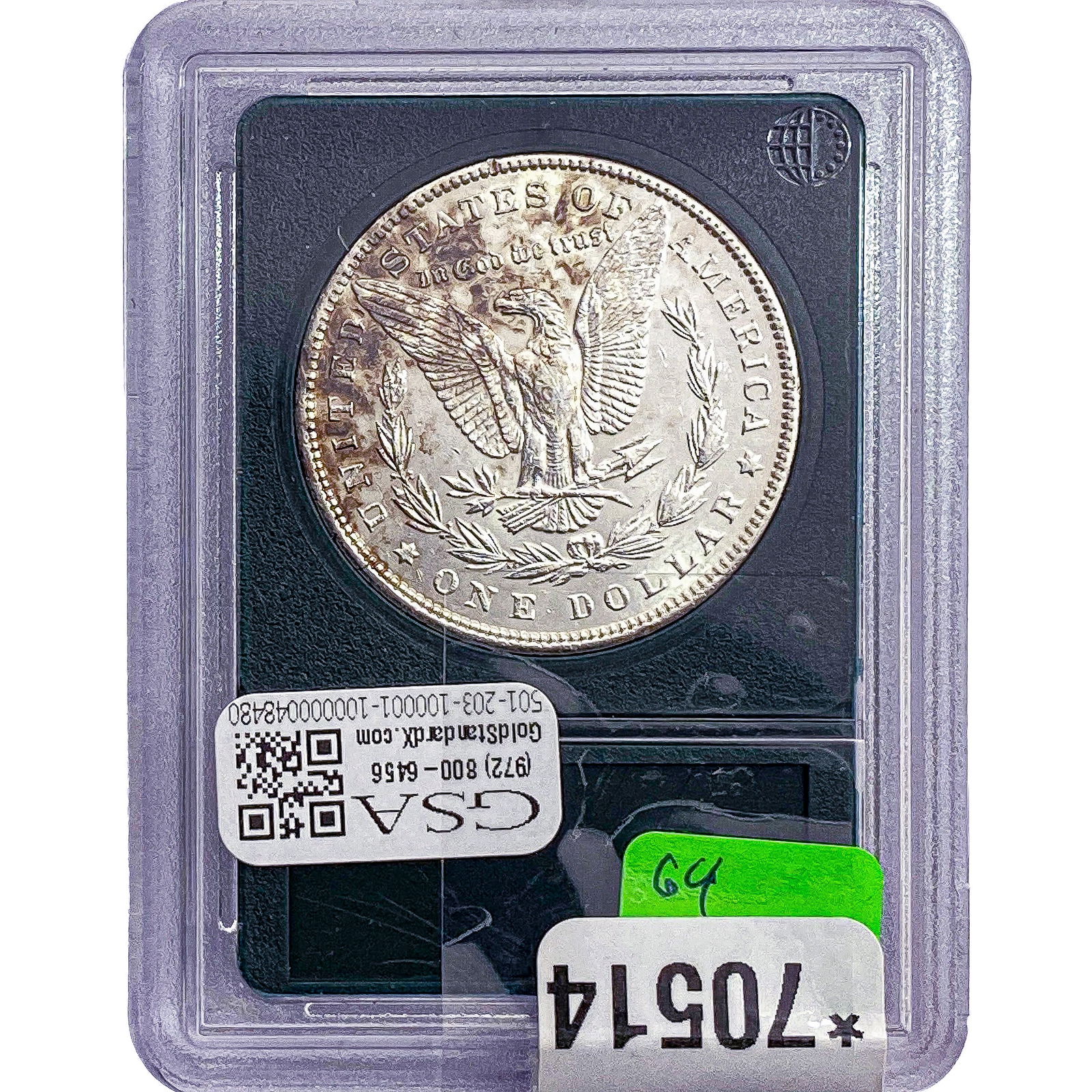 1898 Morgan Silver Dollar - 2