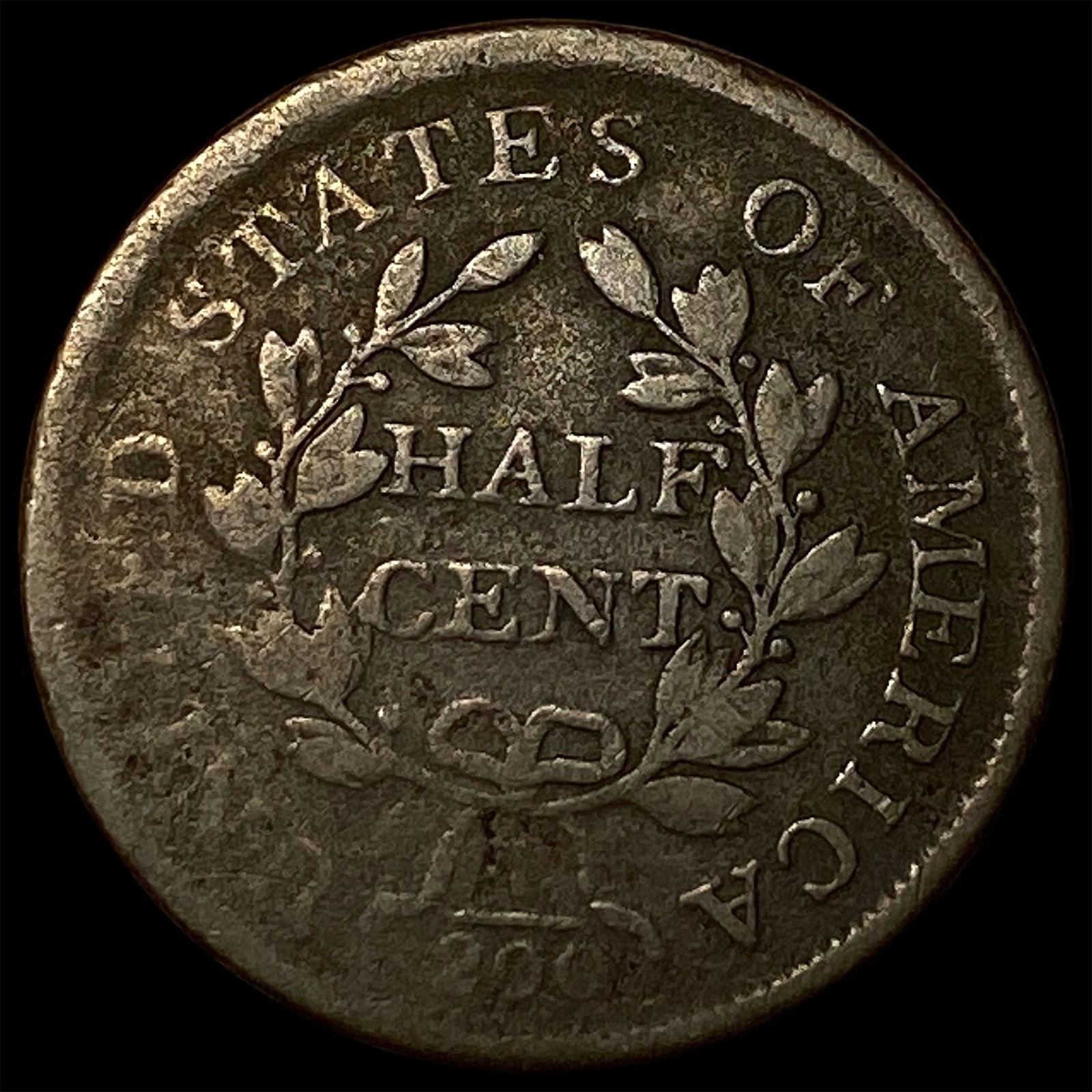 1804 Draped Bust Half Cent NICELY CIRCULATED - 2