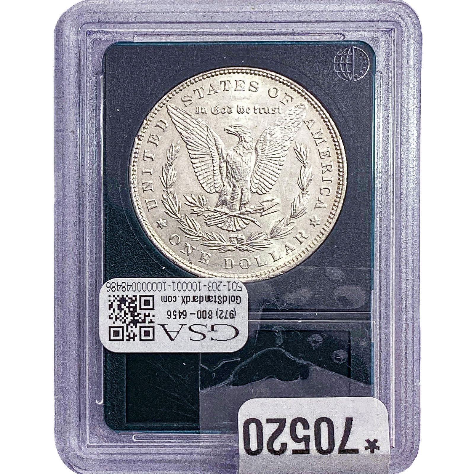 1898 Morgan Silver Dollar - 2