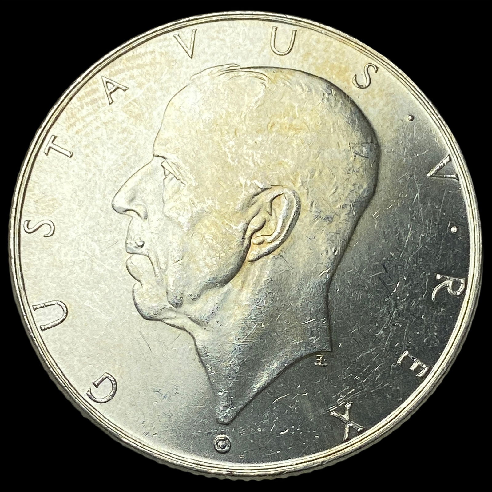 1938 Sweden Silver 2 Kroner UNCIRCULATED: 1938 Sweden Silver 2 Kroner UNCIRCULATED