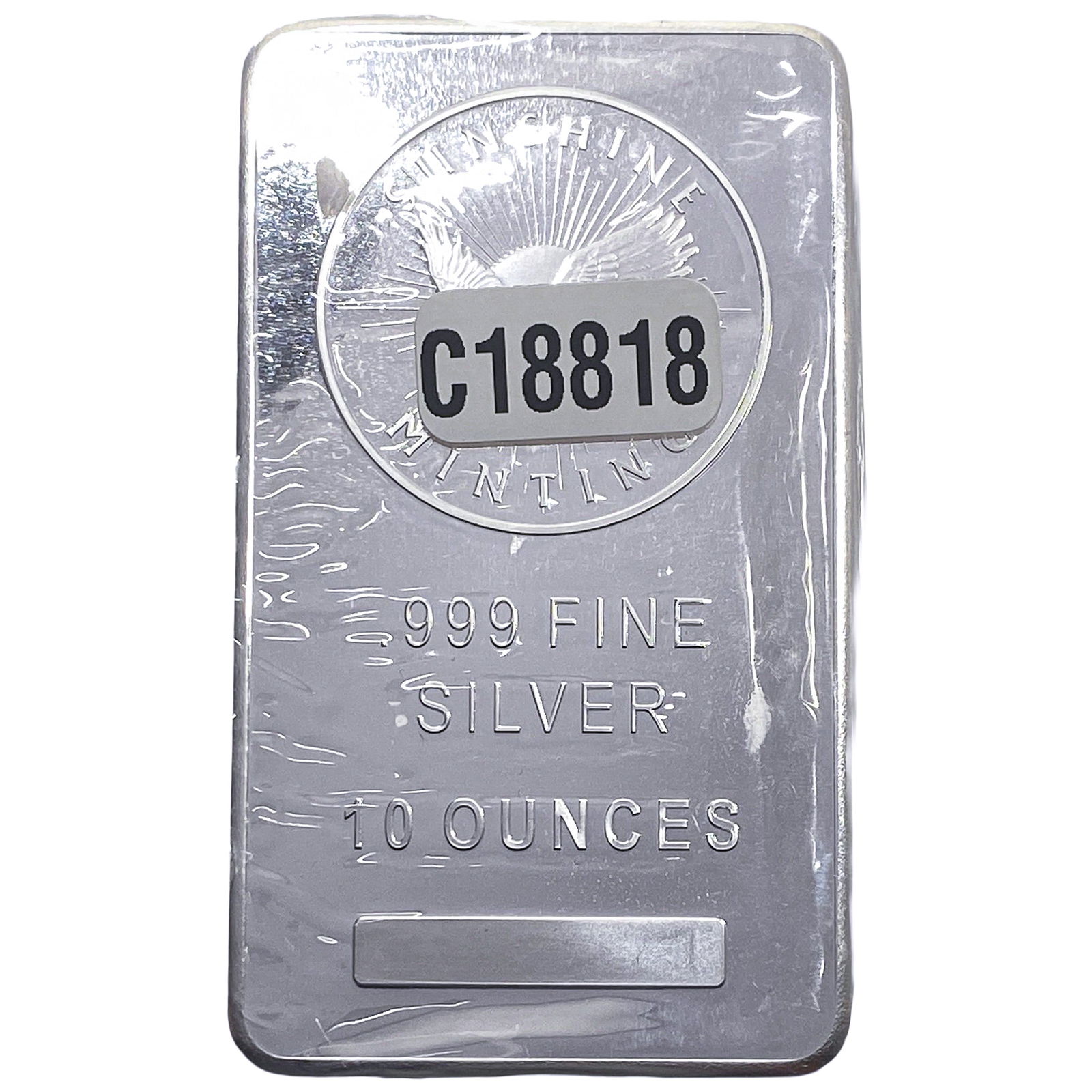 Sunshine Silver Bar 10oz: Sunshine Silver Bar 10oz