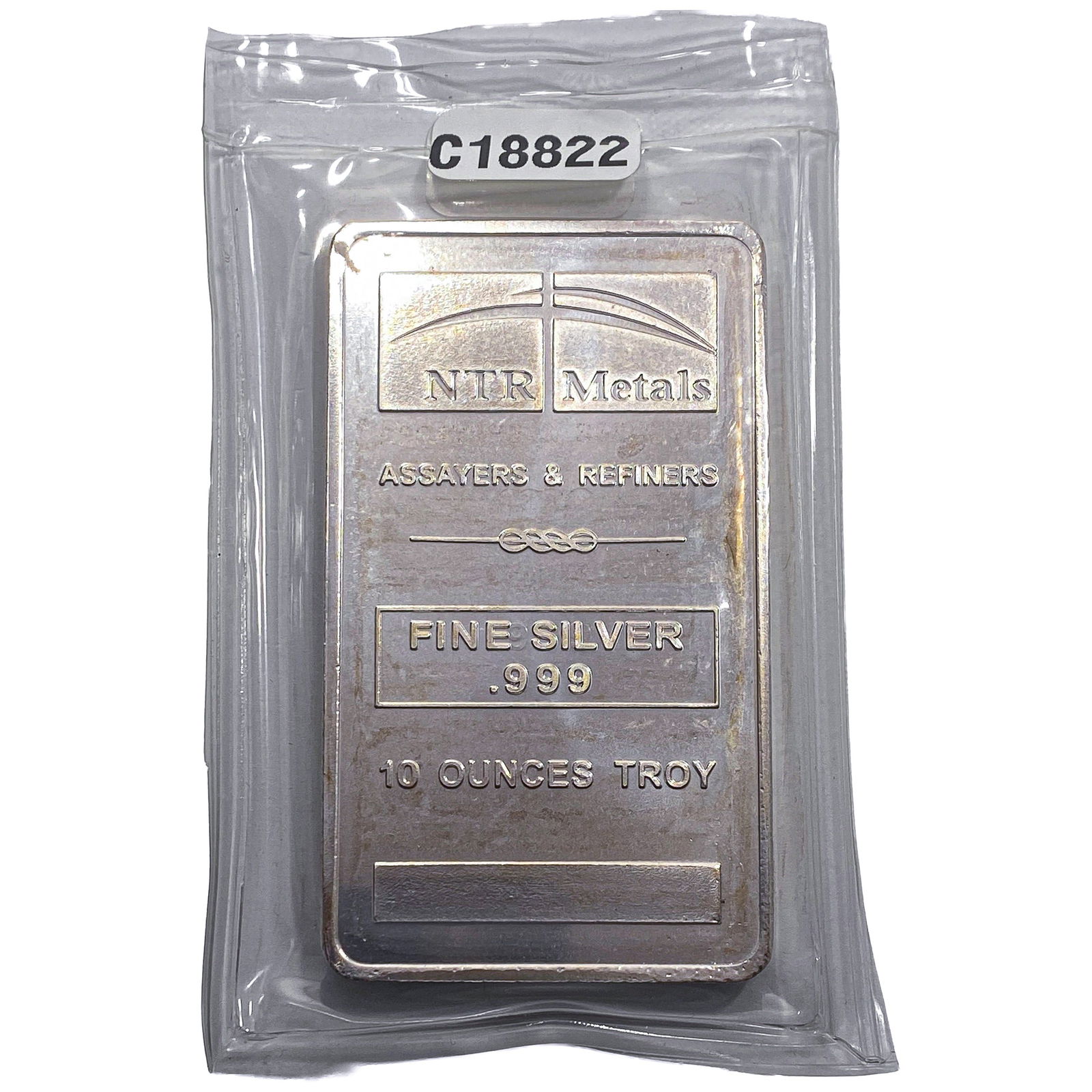 NTR Silver Bar 10oz: NTR Silver Bar 10oz