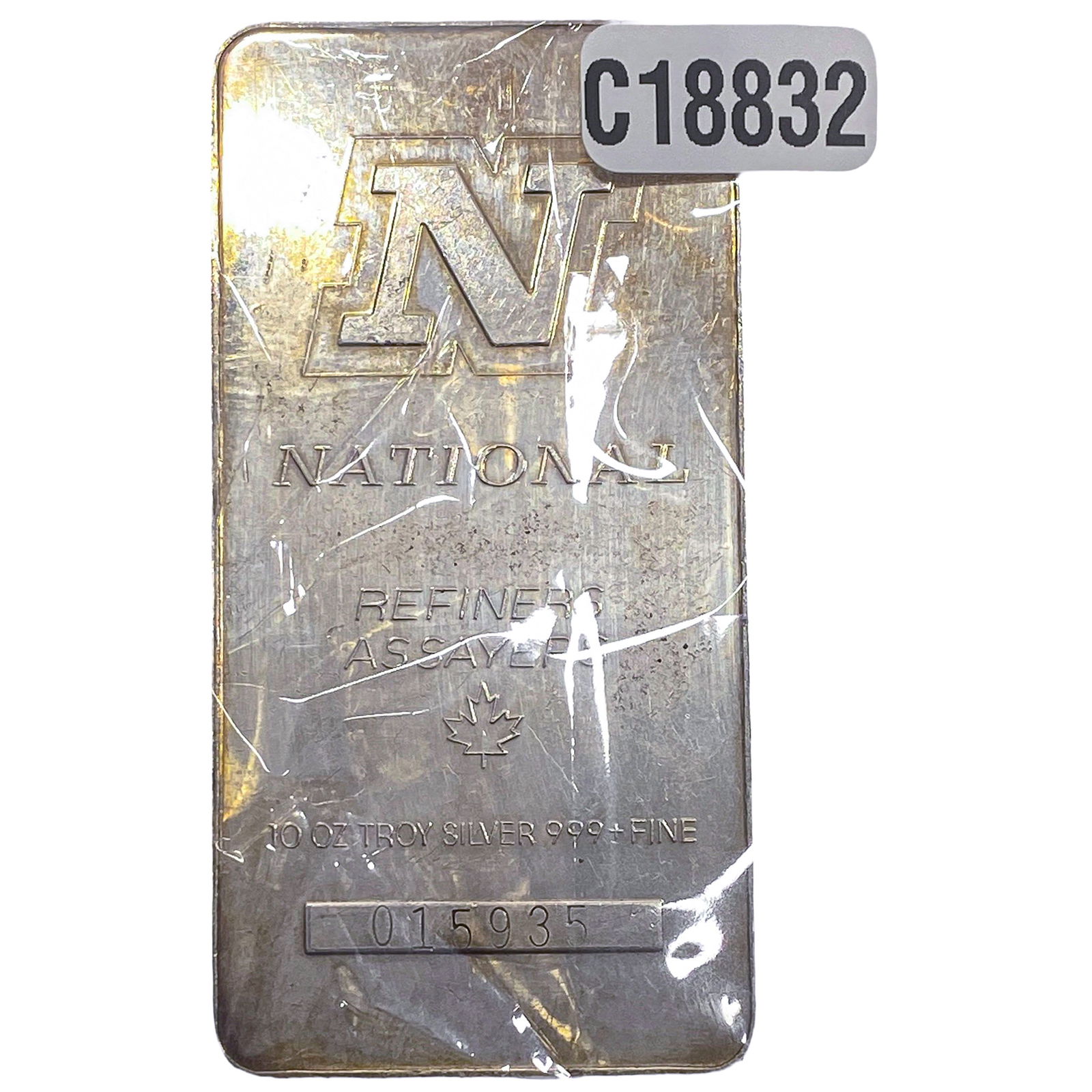 National Silver Bar 10oz: National Silver Bar 10oz