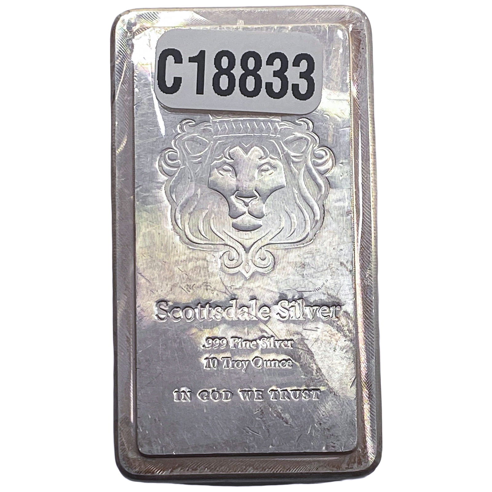 Scottsdale Silver Bar 10oz: Scottsdale Silver Bar 10oz