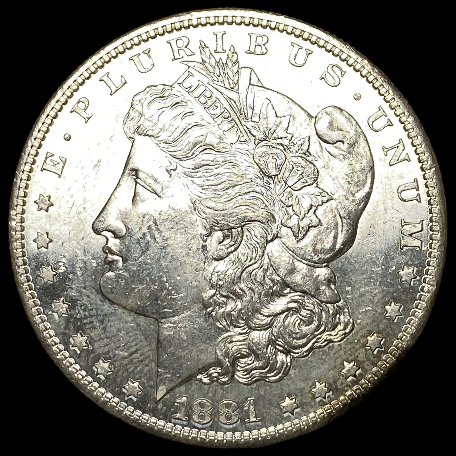 1881 Morgan Silver Dollar CHOICE BU (1 of 2)