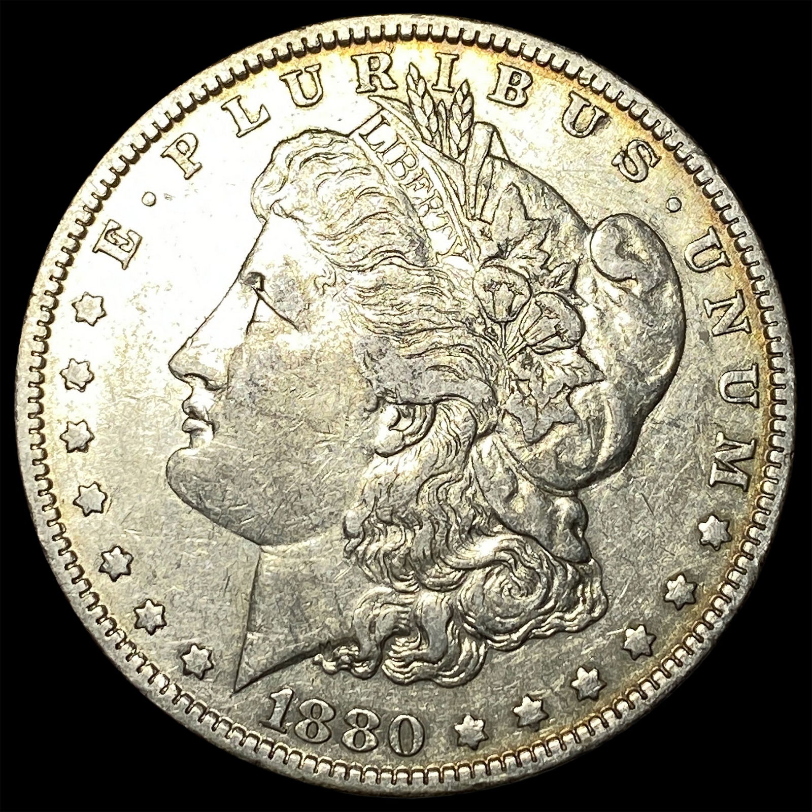1880-O Silver Morgan Dollar NEARLY UNCIRCULATED: 1880-O Silver Morgan Dollar NEARLY UNCIRCULATED