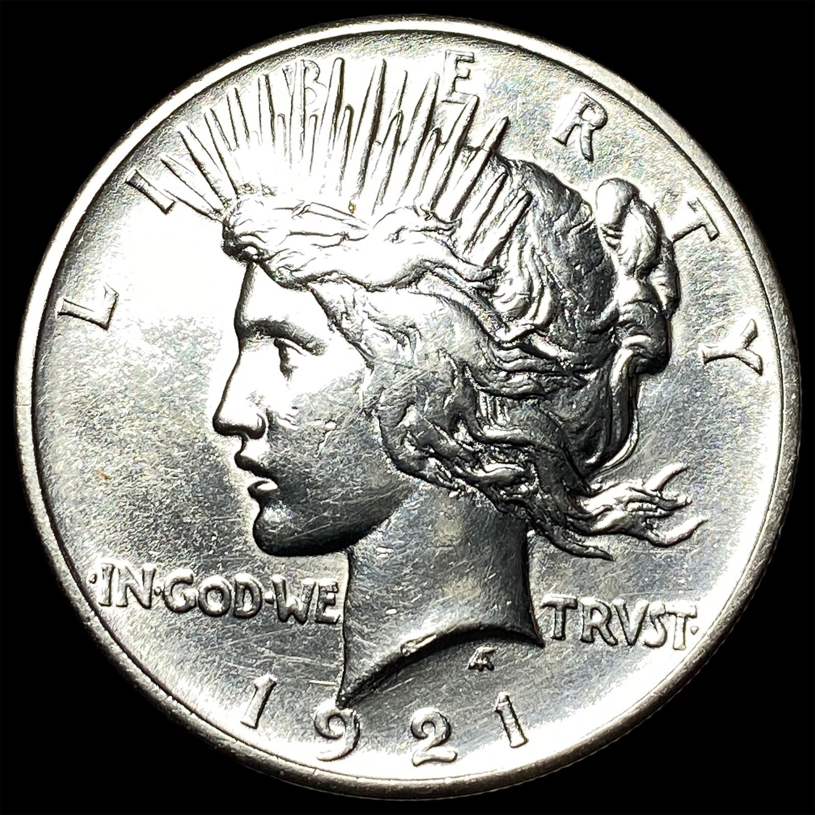 1921 Silver Peace Dollar UNCIRCULATED (1 of 2)