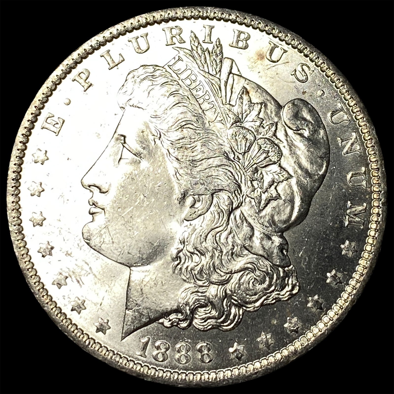 1888-O Silver Morgan Dollar CHOICE BU (1 of 2)