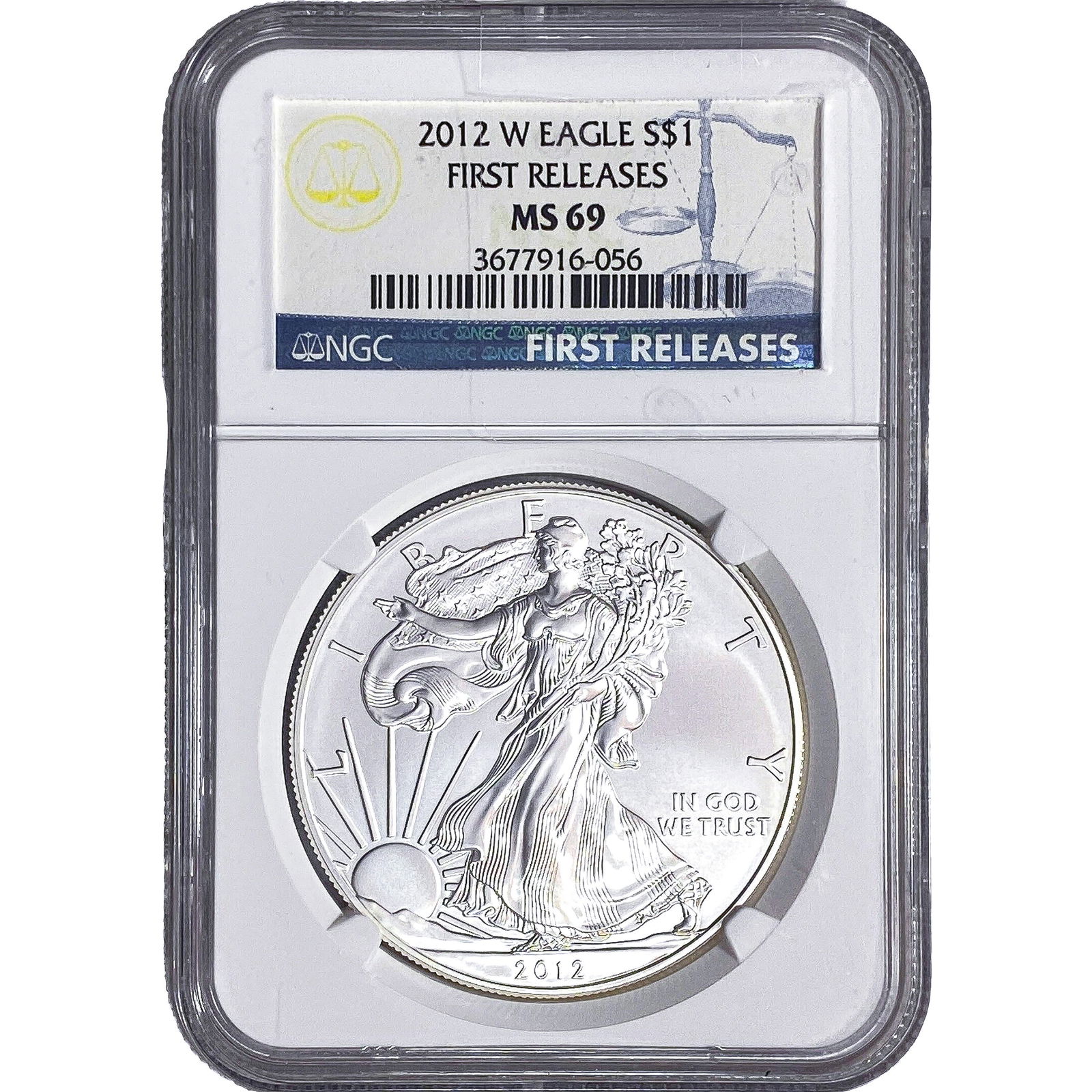 2021-W Silver Eagle NGC MS69 First Releases (1 of 2)