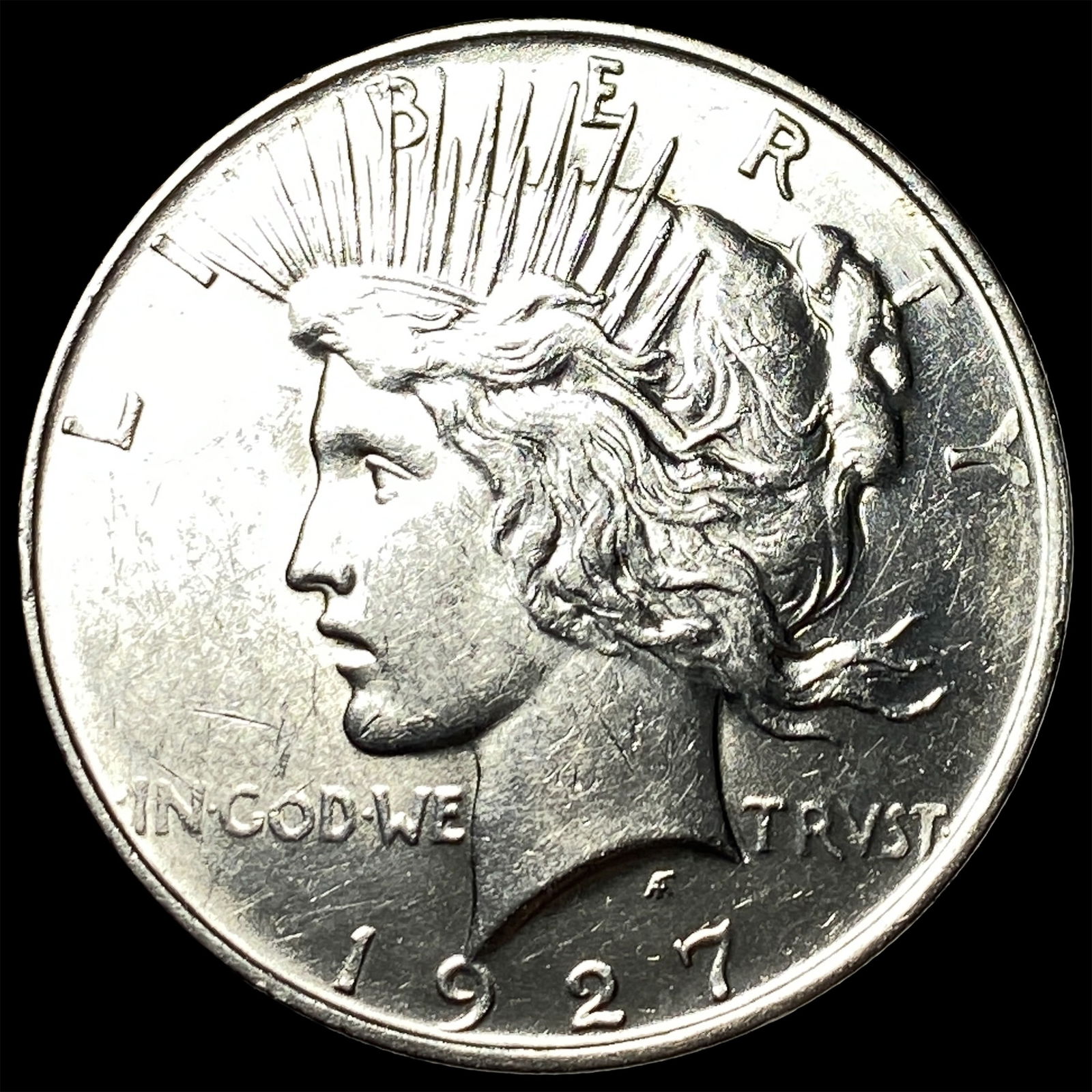 1927-D Peace Silver Dollar UNCIRCULATED: 1927-D Peace Silver Dollar UNCIRCULATED