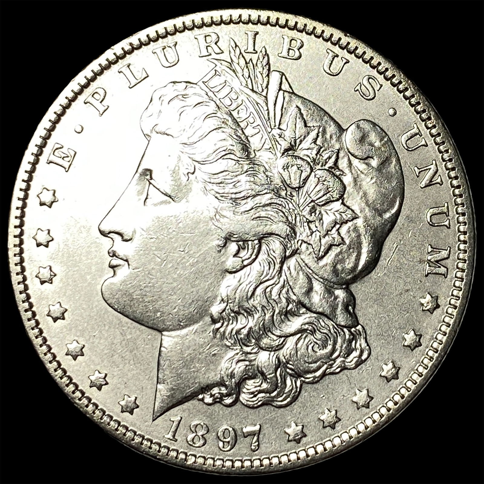 1897-O Silver Morgan Dollar CLOSELY UNCIRCULATED: 1897-O Silver Morgan Dollar CLOSELY UNCIRCULATED