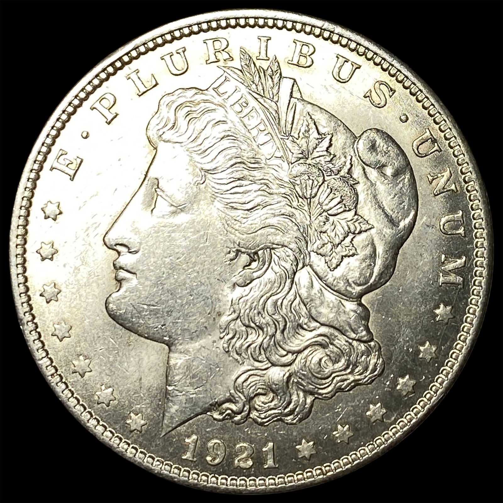 1921 Silver Morgan Dollar UNCIRCULATED: 1921 Silver Morgan Dollar UNCIRCULATED