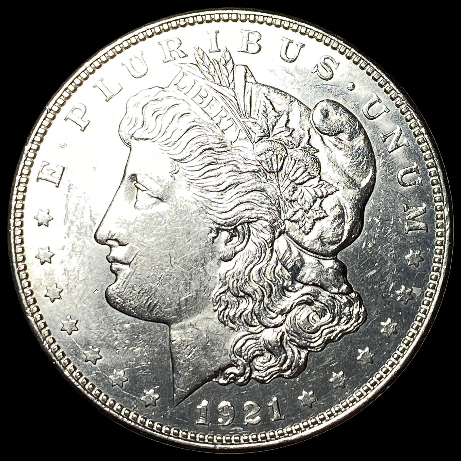 1921-D Silver Morgan Dollar UNCIRCULATED: 1921-D Silver Morgan Dollar UNCIRCULATED