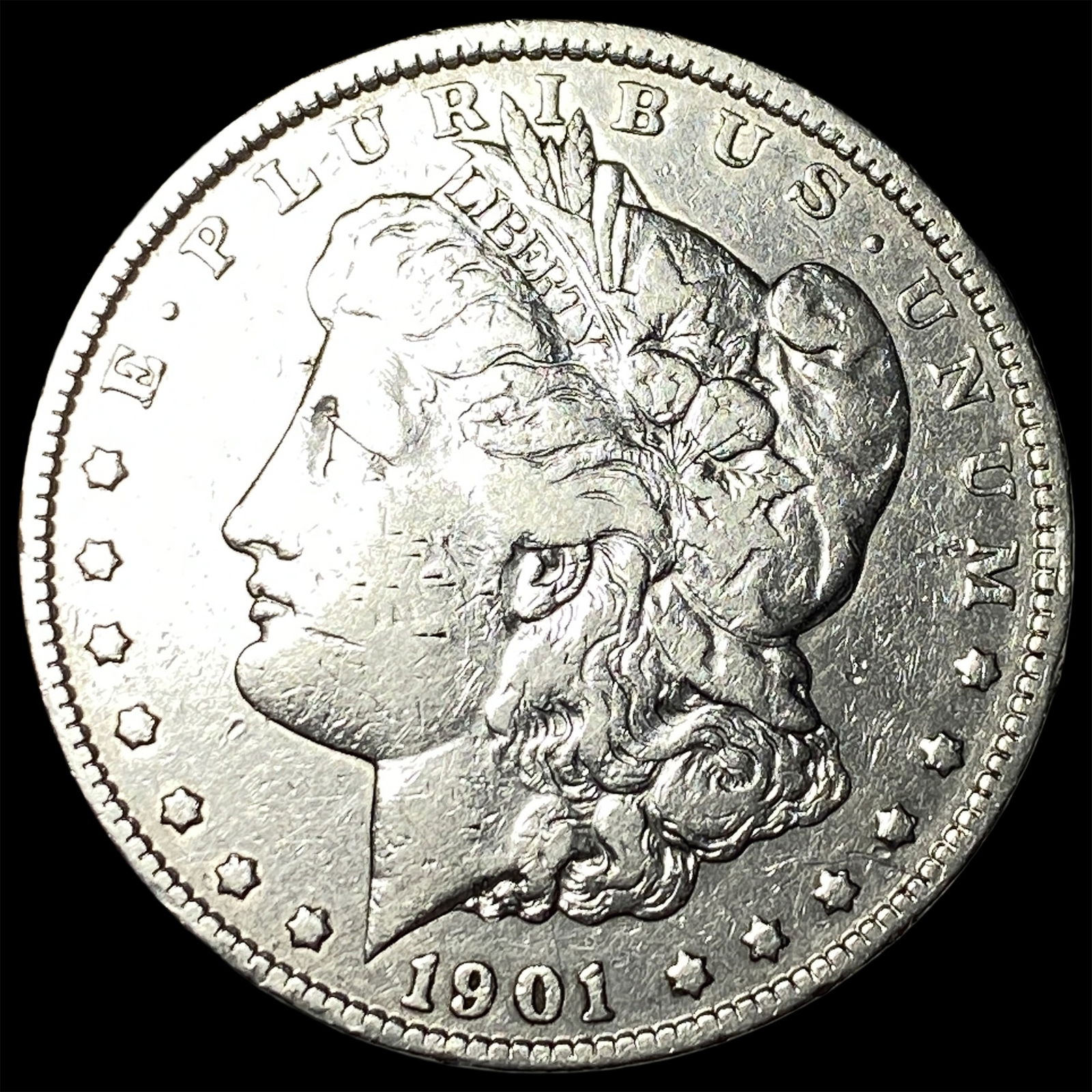 1901 Morgan Silver Dollar NEARLY UNCIRCULATED (1 of 2)