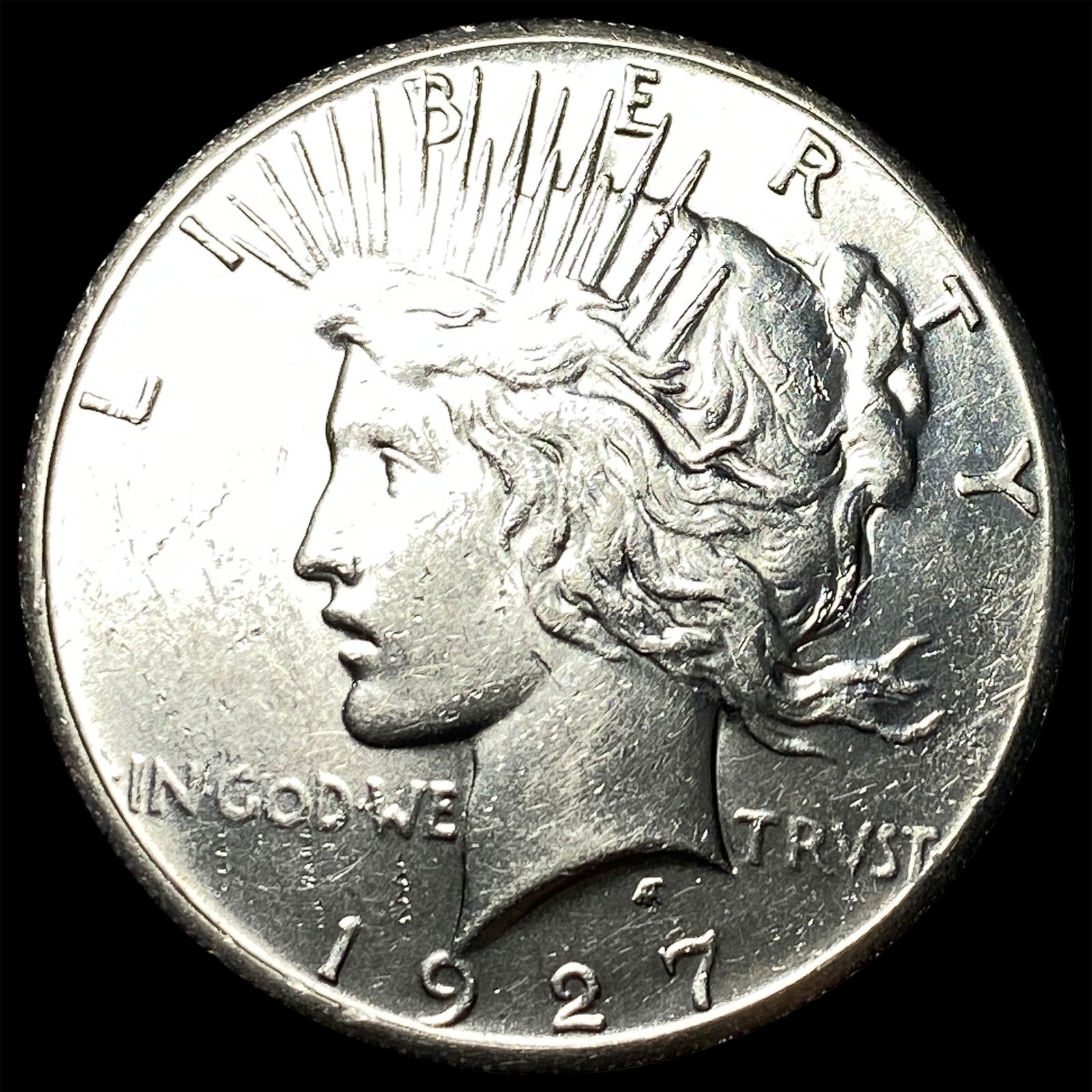 1927 Peace Silver Dollar UNCIRCULATED: 1927 Peace Silver Dollar UNCIRCULATED