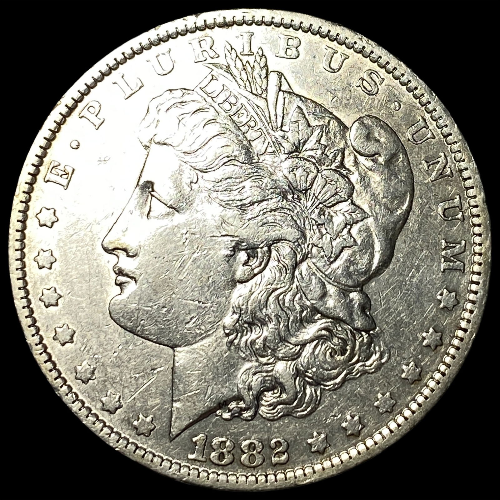 1882-O Silver Morgan Dollar CLOSELY UNCIRCULATED: 1882-O Silver Morgan Dollar CLOSELY UNCIRCULATED