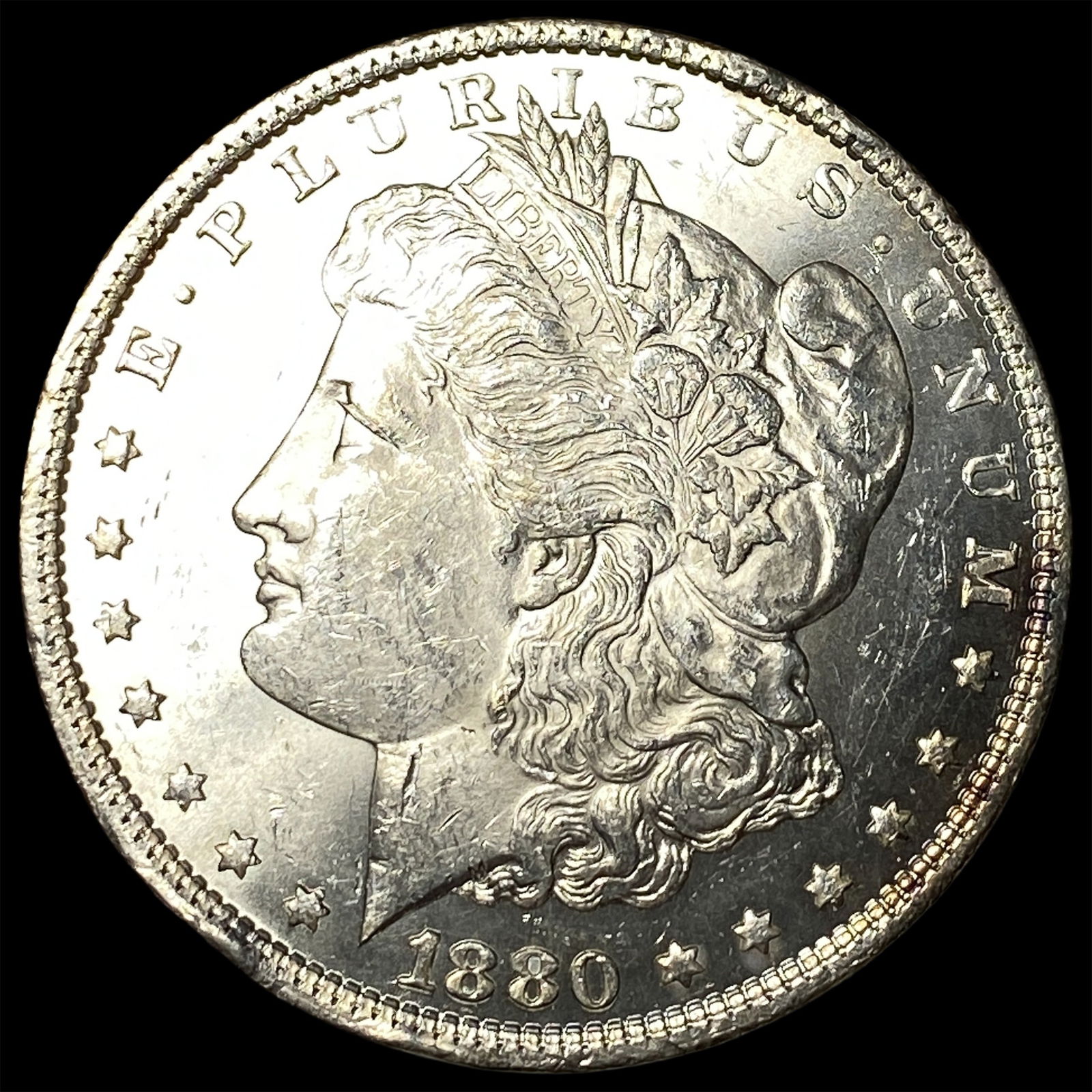 1880 Morgan Silver Dollar CHOICE BU (1 of 2)