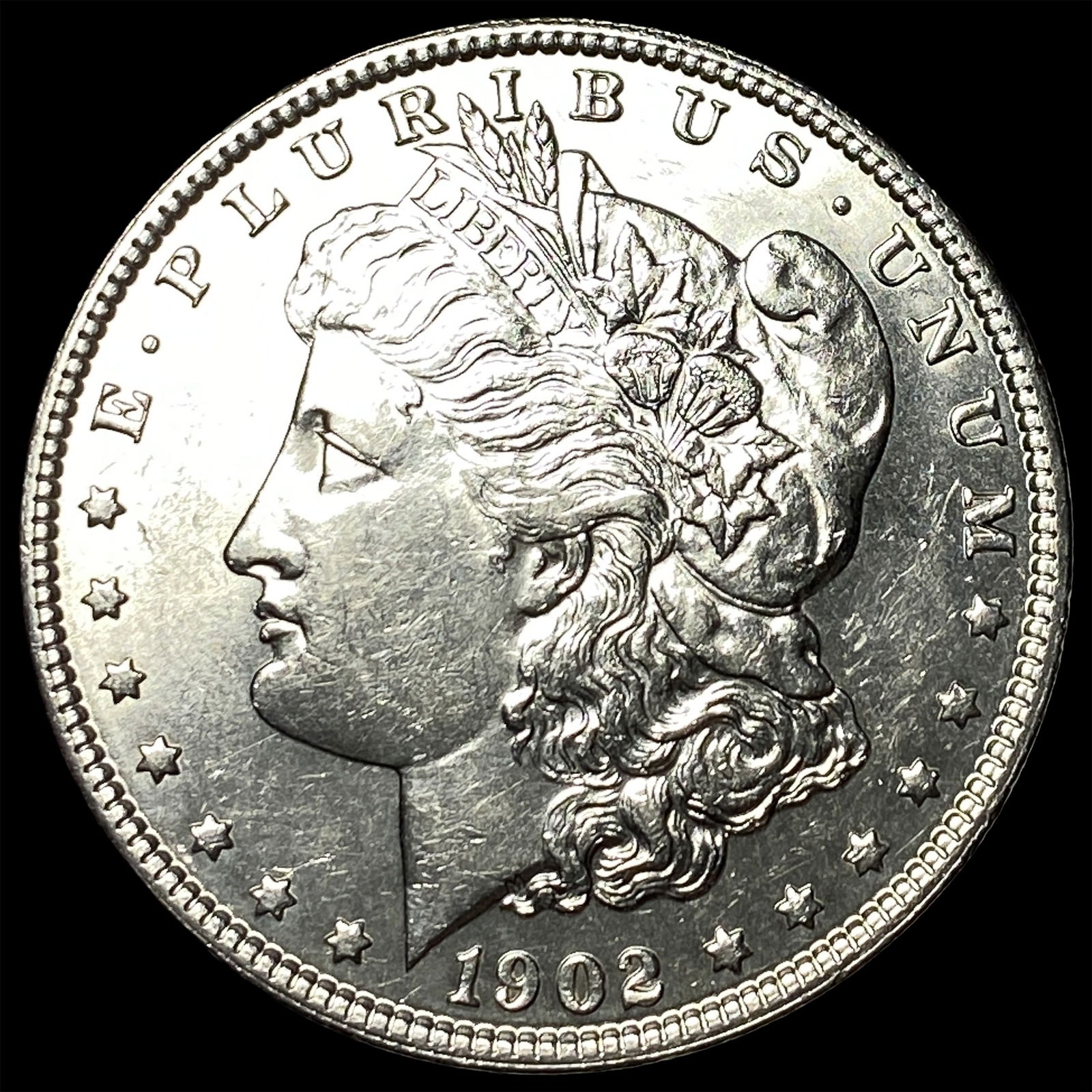 1902 Morgan Silver Dollar UNCIRCULATED: 1902 Morgan Silver Dollar UNCIRCULATED
