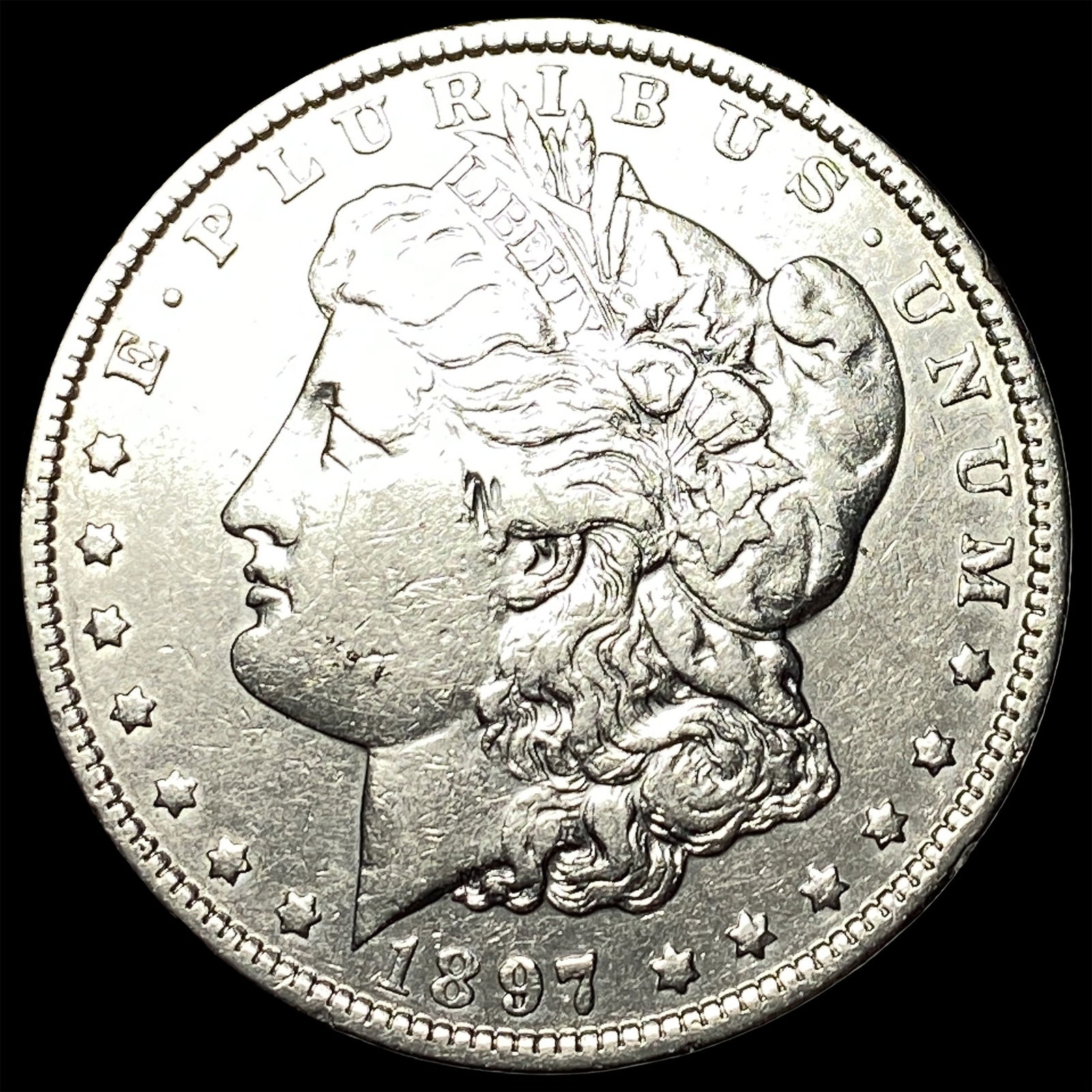 1897-S Silver Morgan Dollar UNCIRCULATED: 1897-S Silver Morgan Dollar UNCIRCULATED