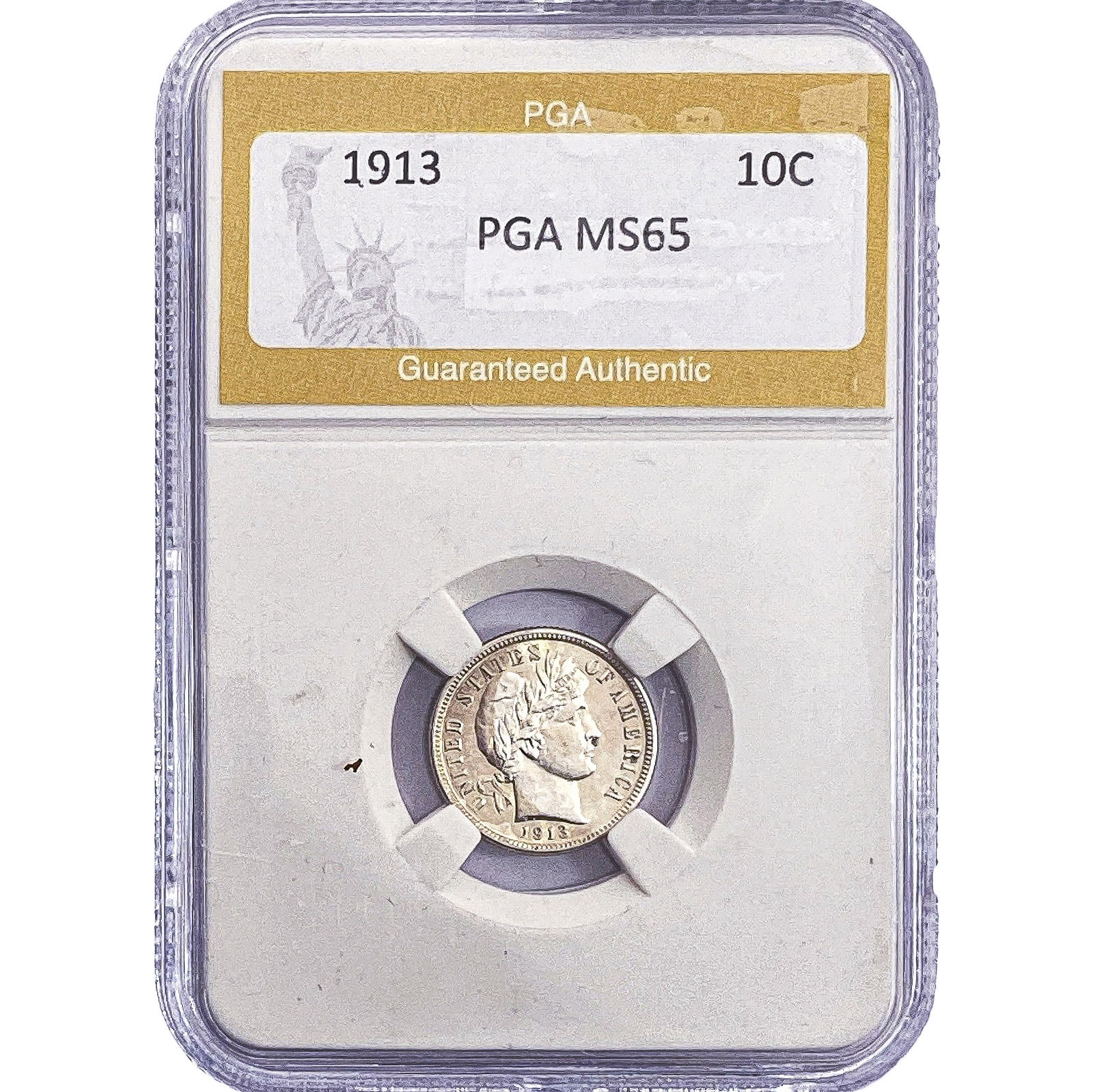 1913 Barber Dime PGA MS65 (1 of 2)