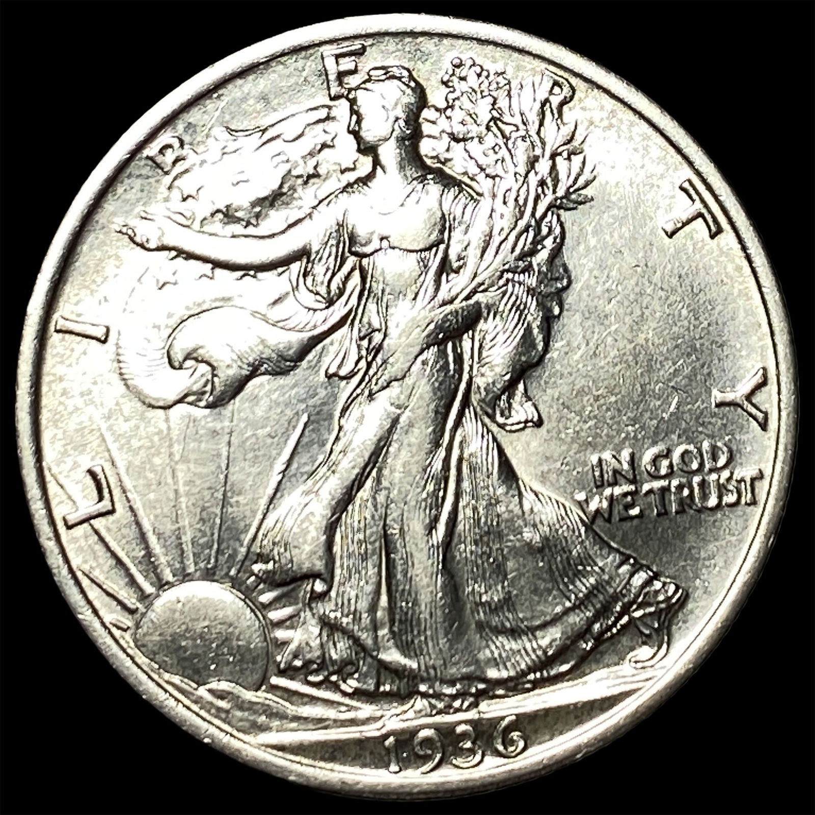 1936 Walking Liberty Half Dollar UNCIRCULATED (1 of 2)