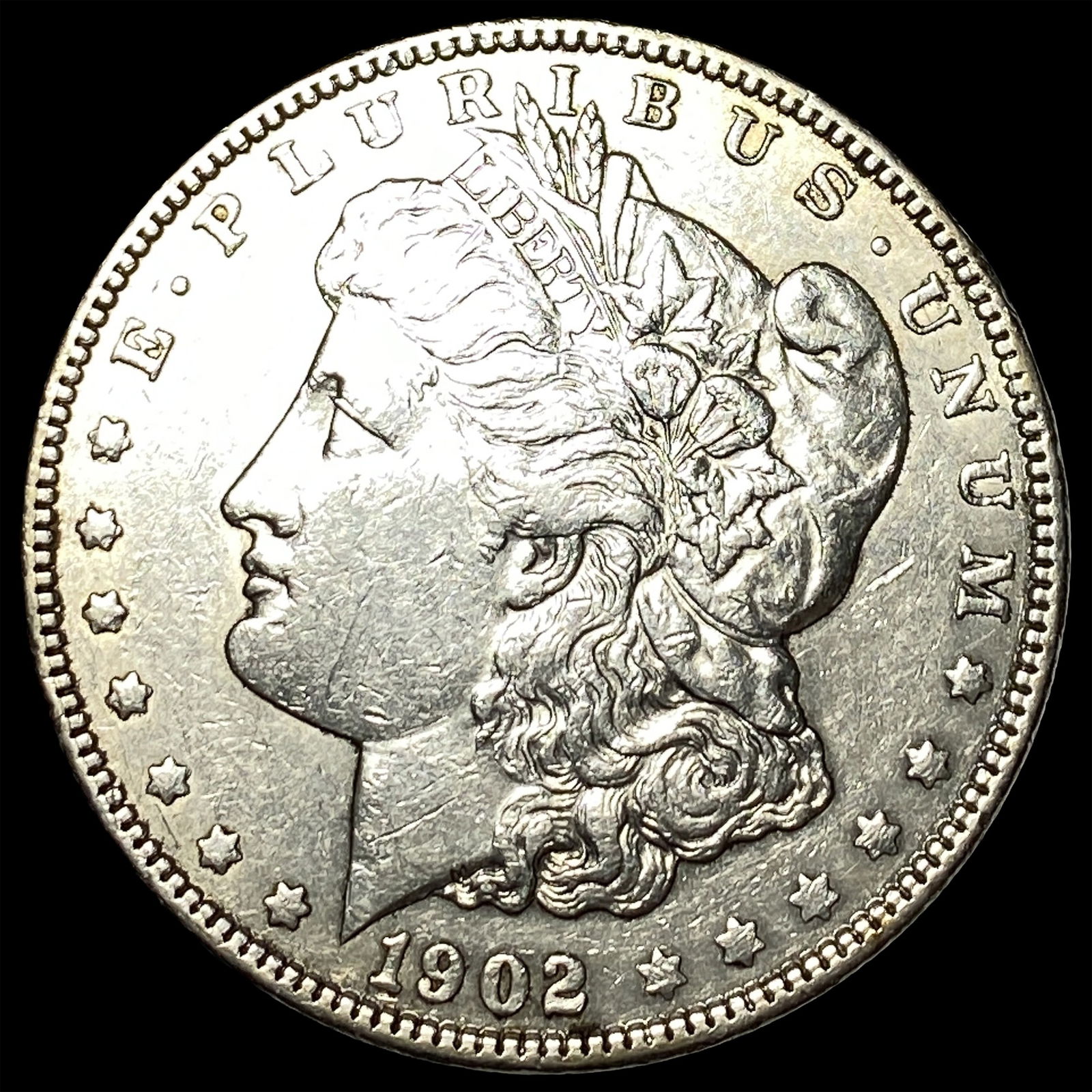 1902 Morgan Silver Dollar CLOSELY UNCIRCULATED (1 of 2)