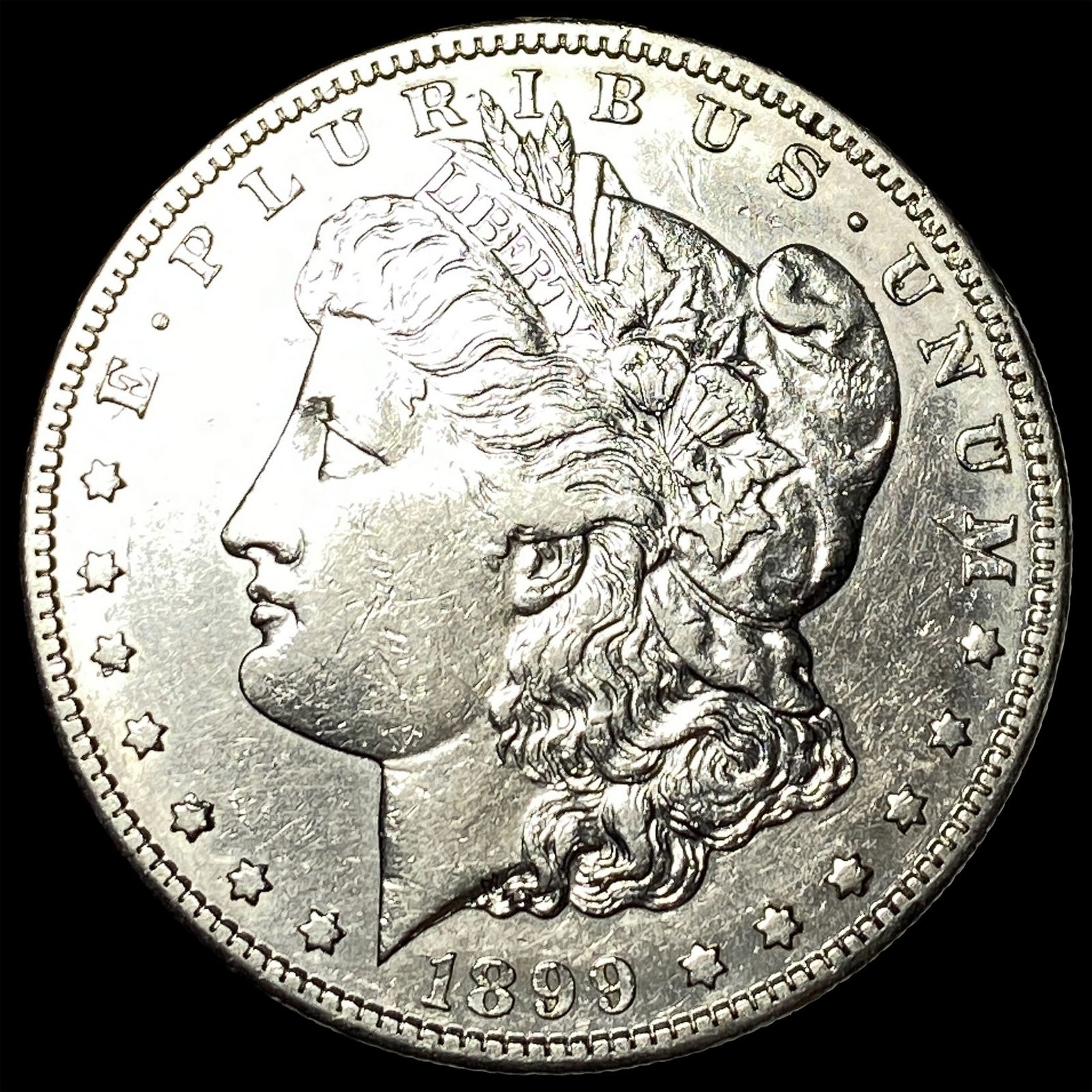 1899-S Silver Morgan Dollar CLOSELY UNCIRCULATED: 1899-S Silver Morgan Dollar CLOSELY UNCIRCULATED