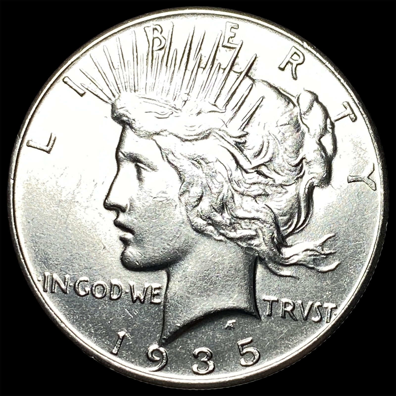 1935 Silver Peace Dollar UNCIRCULATED: 1935 Silver Peace Dollar UNCIRCULATED