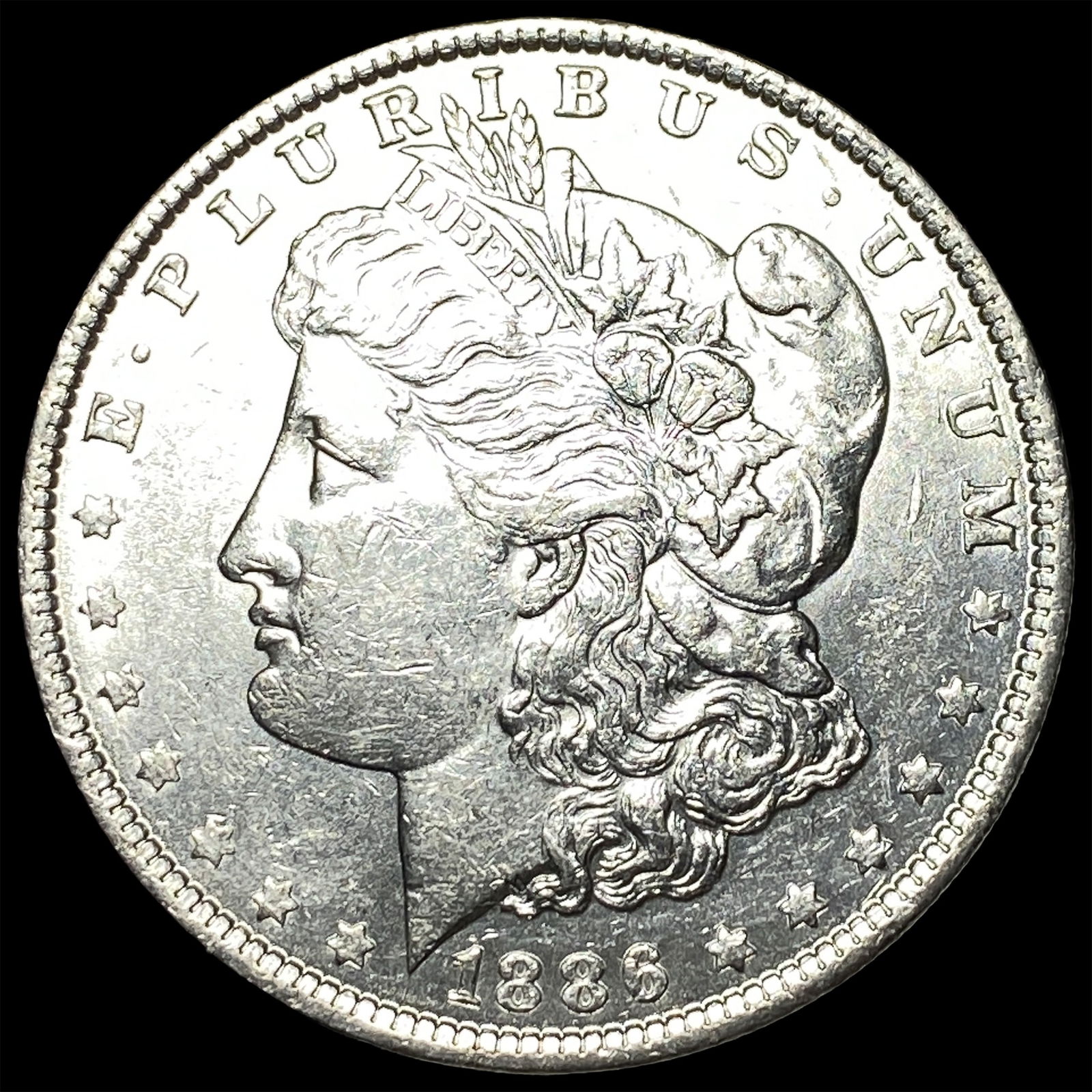 1886 Morgan Silver Dollar UNCIRCULATED: 1886 Morgan Silver Dollar UNCIRCULATED