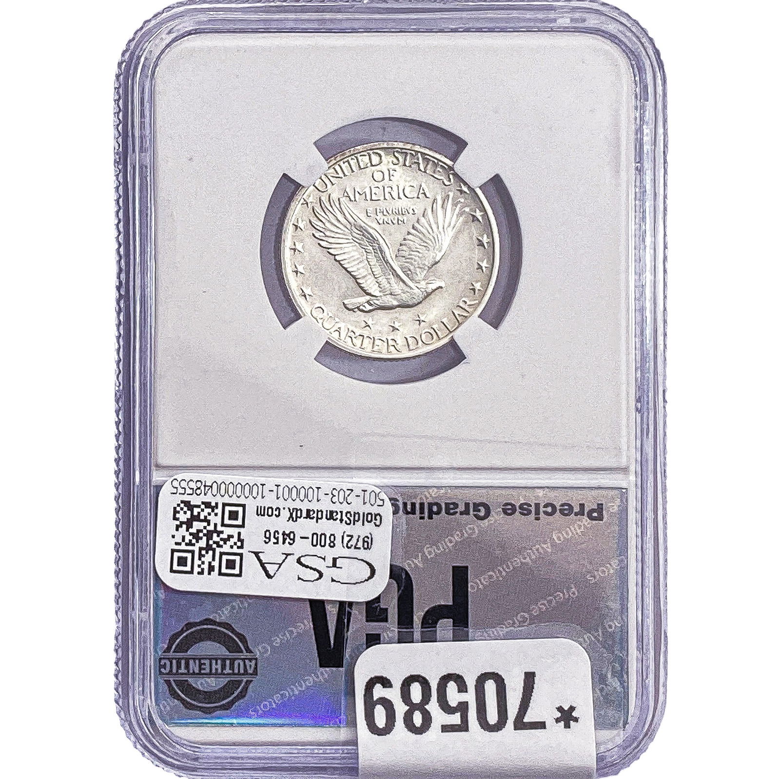 2002 Silver Eagle PGA MS70 - 2