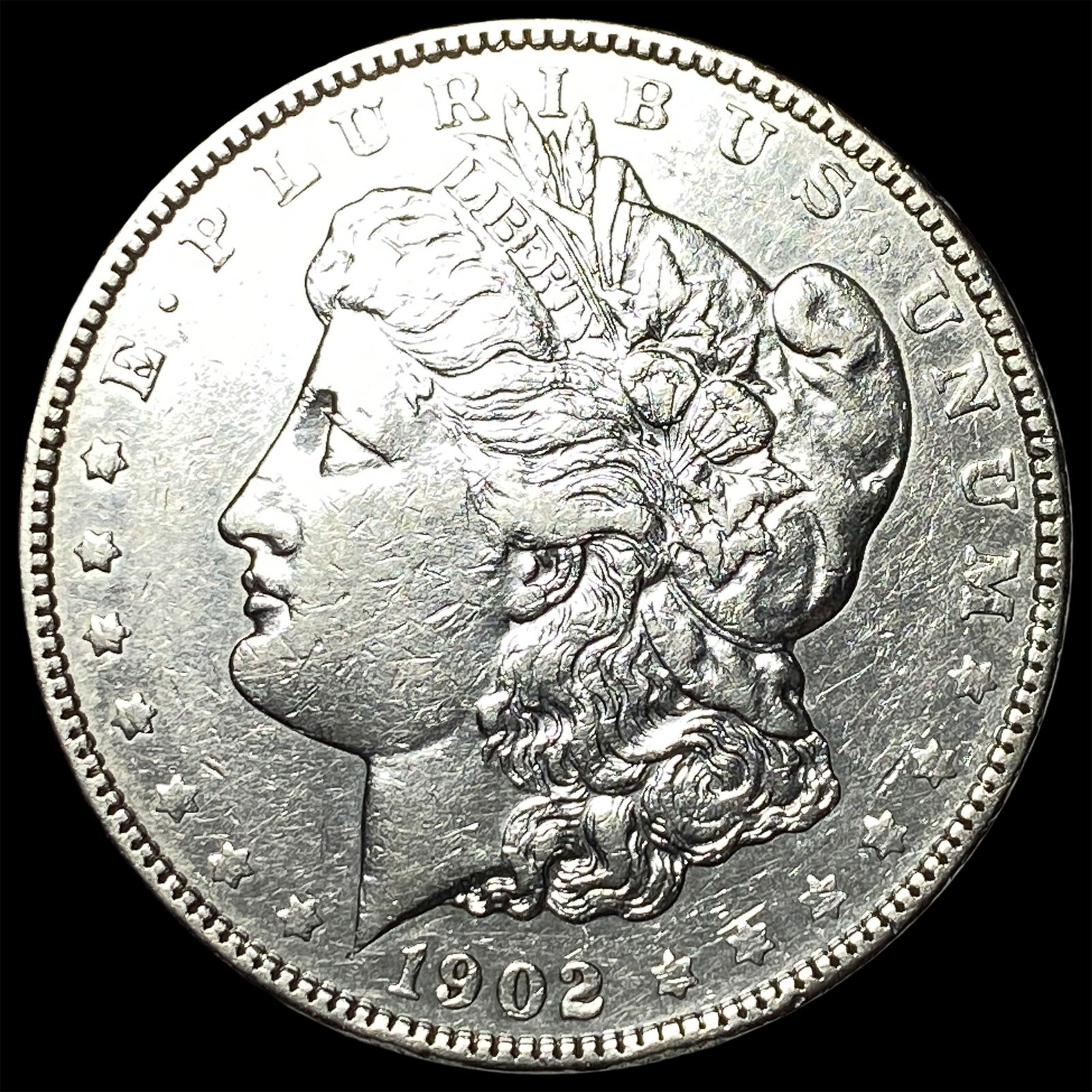 1902 Morgan Silver Dollar CLOSELY UNCIRCULATED (1 of 2)