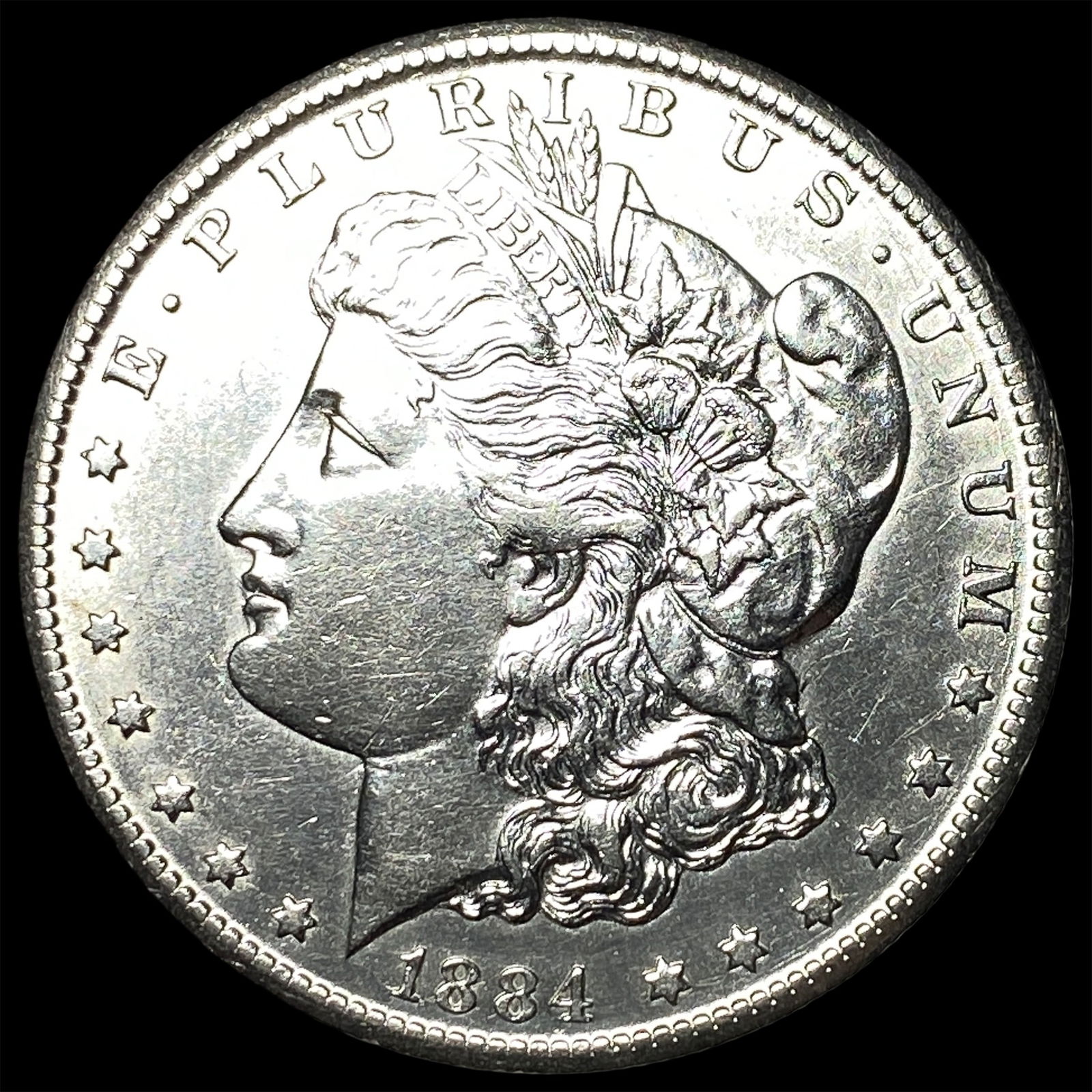 1884-CC Silver Morgan Dollar UNCIRCULATED: 1884-CC Silver Morgan Dollar UNCIRCULATED