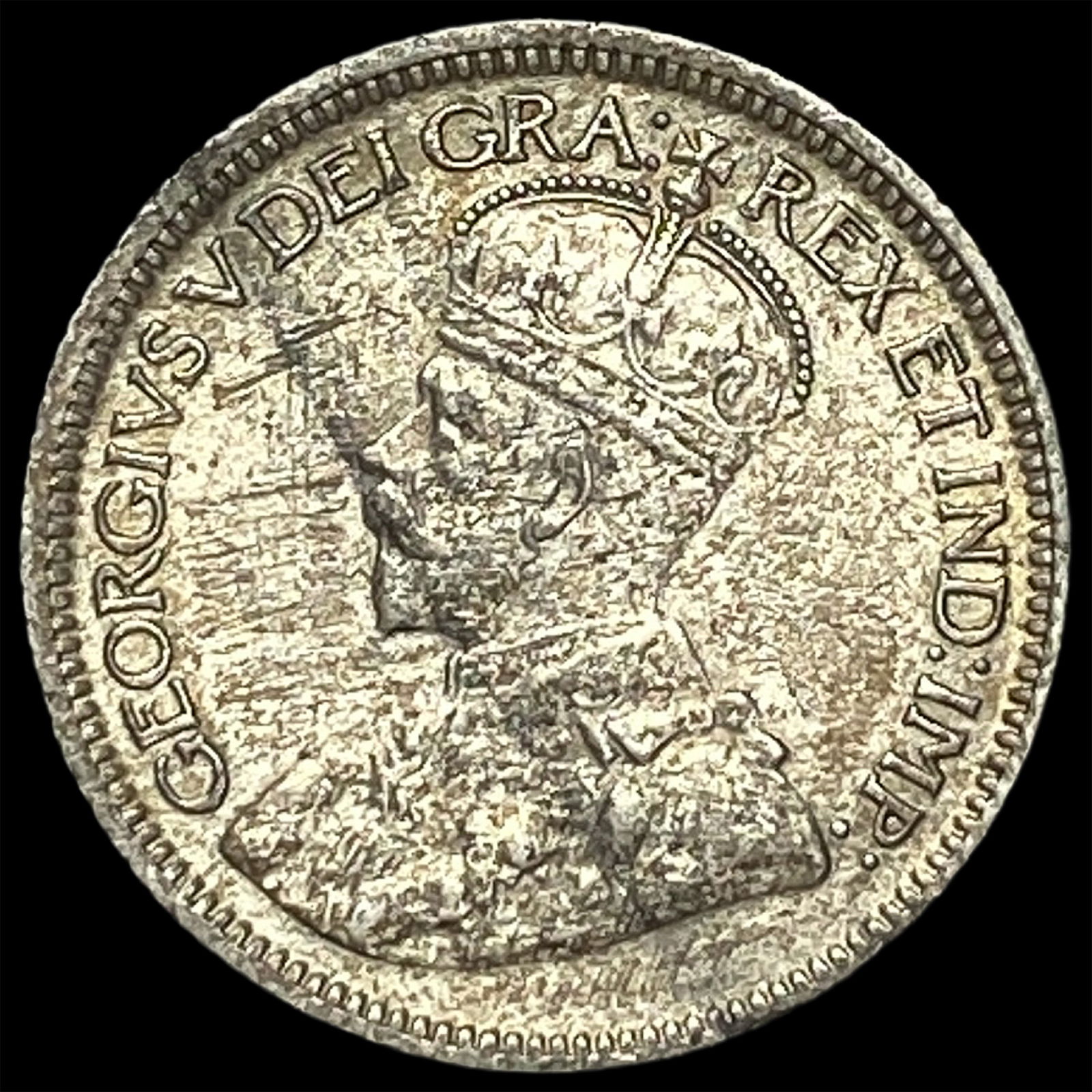 1932 Canada Silver 10 Cents CLOSELY UNCIRCULATED: 1932 Canada Silver 10 Cents CLOSELY UNCIRCULATED