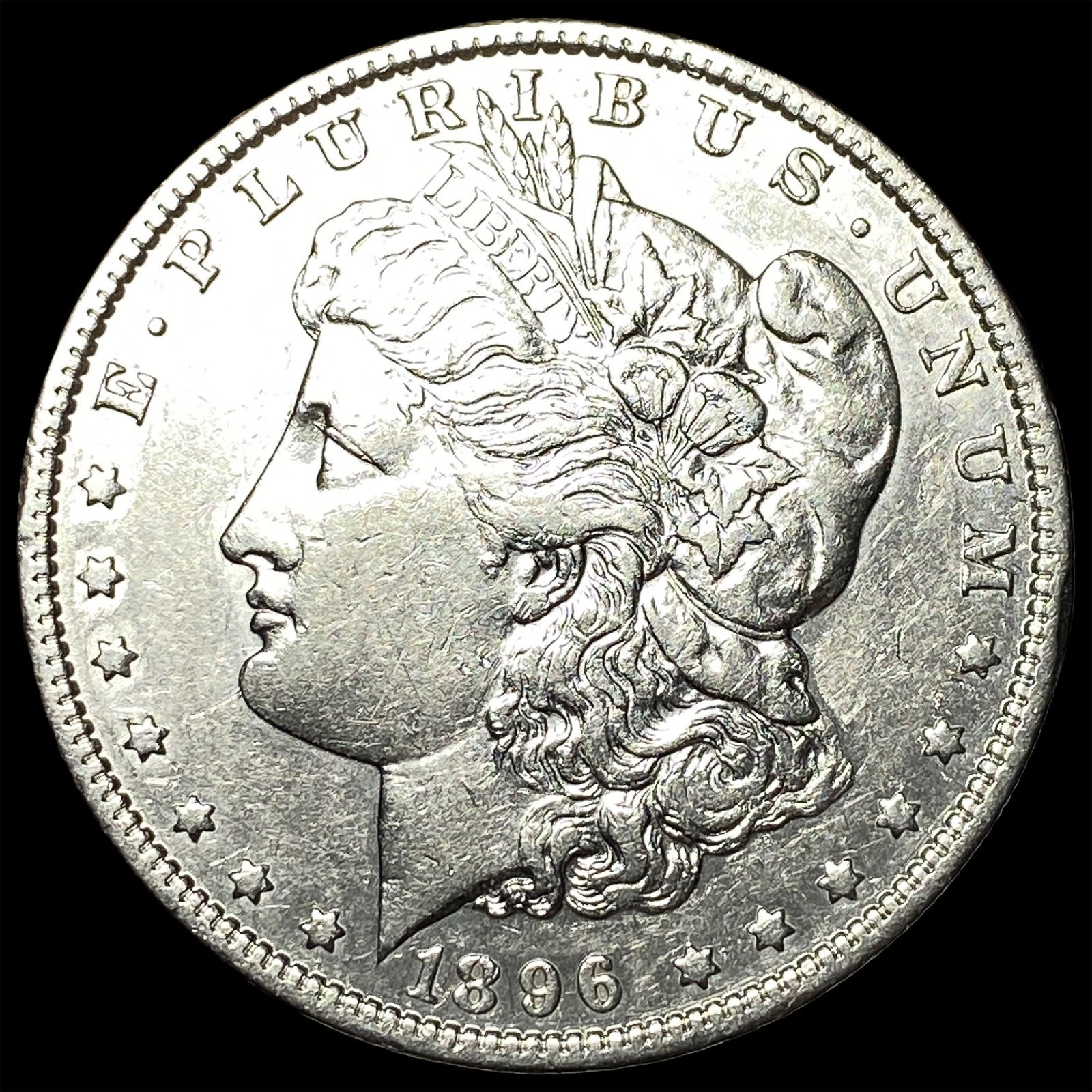 1896-O Silver Morgan Dollar CLOSELY UNCIRCULATED (1 of 2)