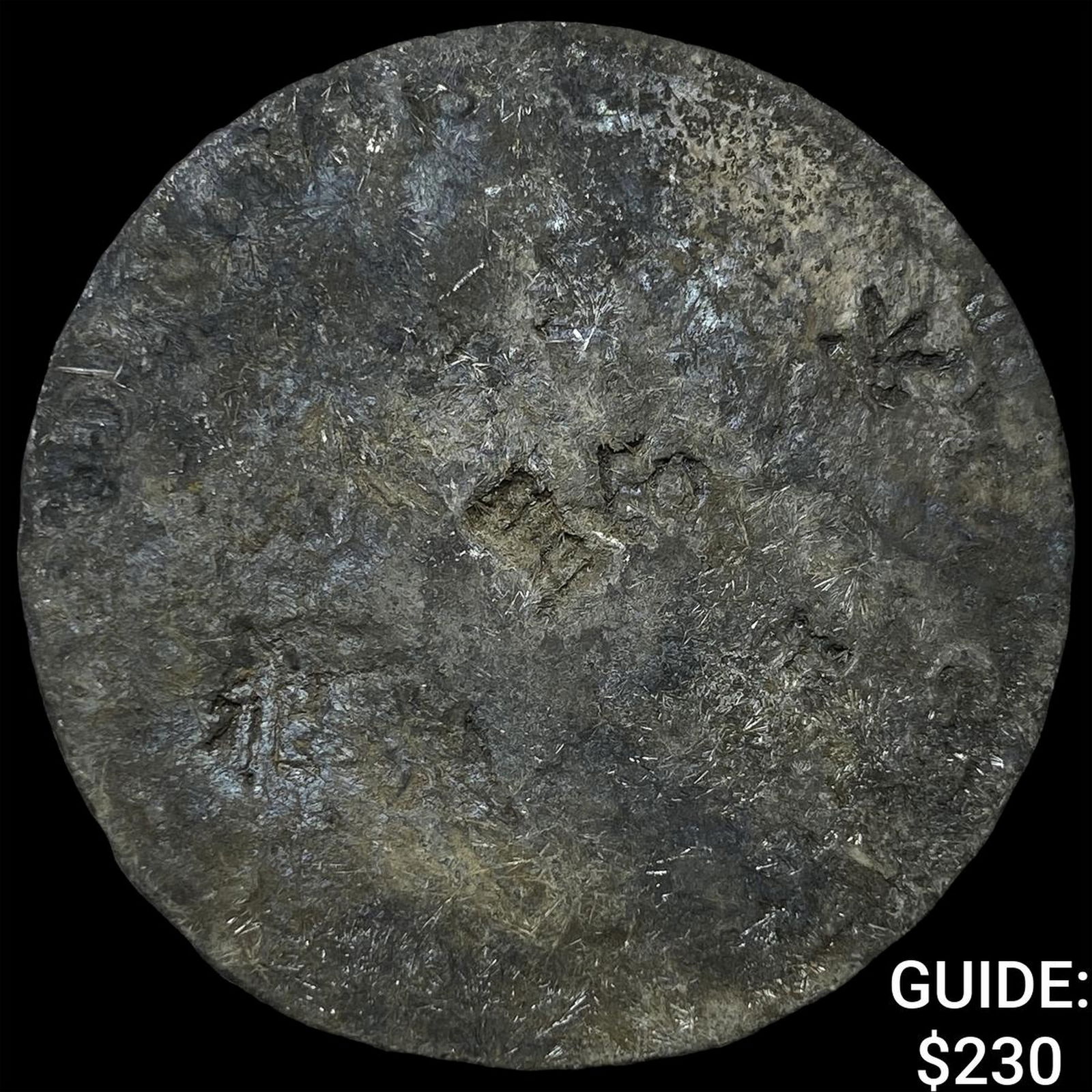 Colonial Spain Silver 8 Reales Punchmarked NEARLY UNCIRCULATED: Colonial Spain Silver 8 Reales Punchmarked NEARLY UNCIRCULATED